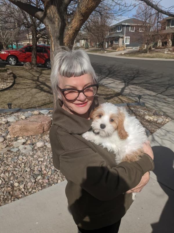 Customer photo of Cavapoo puppy from Nancy O.