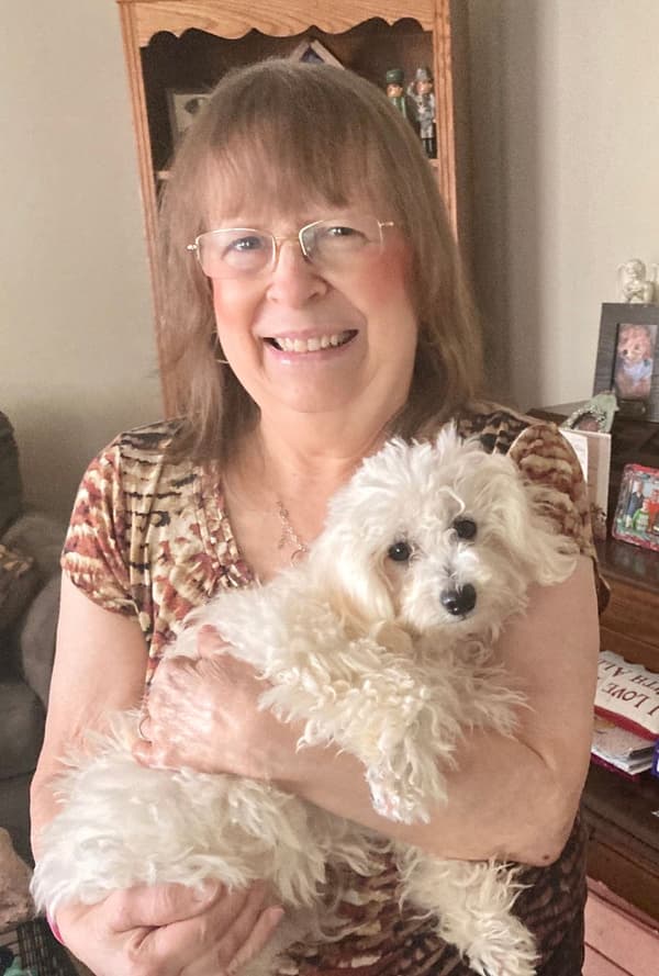 Customer photo of Bichon Frise puppy from Nancy H.