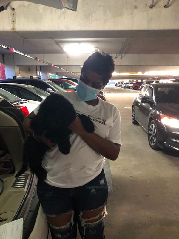 Customer photo of Labradoodle puppy from Bianca W.