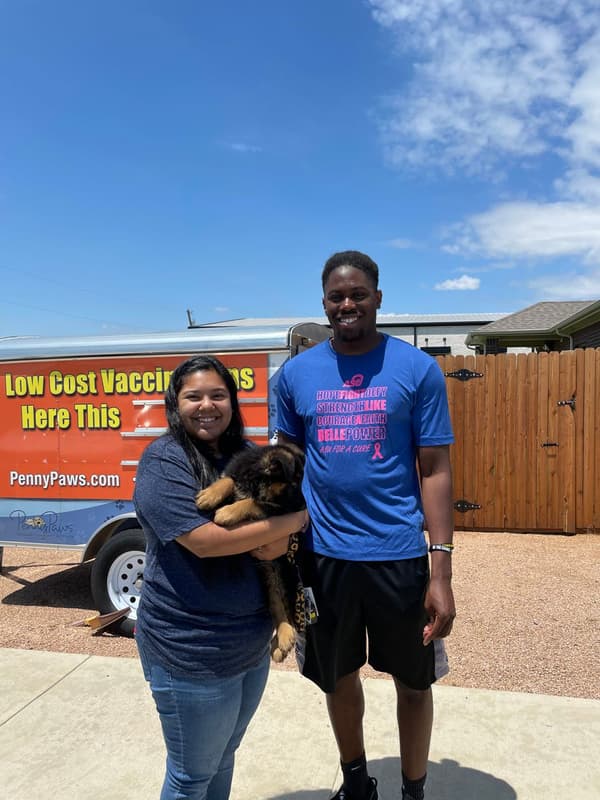 Customer photo of German Shepherd puppy from Johnirenea L.