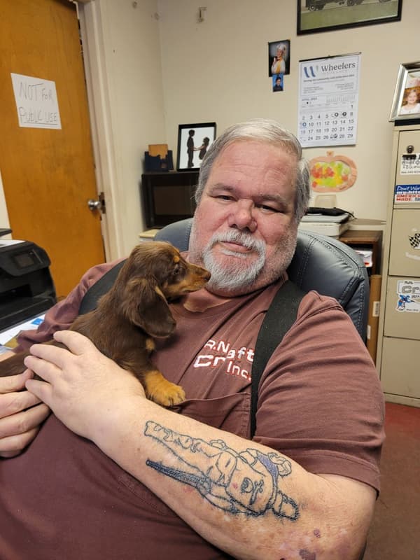 Customer photo of Dachshund, Mini puppy from Robert C.