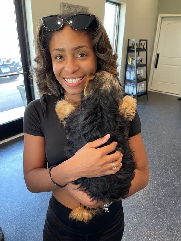 Customer photo of Yorkshire Terrier - Yorkie puppy from De'Jenne G.