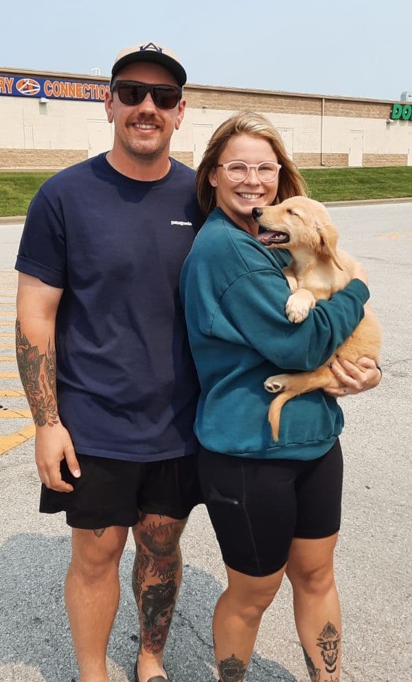 Customer photo of Golden Retriever puppy from Nicholas S.