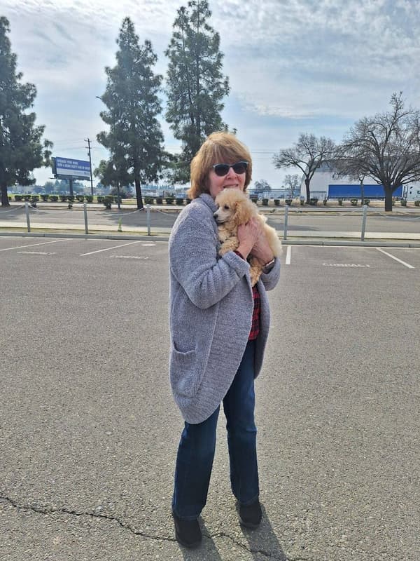 Customer photo of Poodle, Miniature puppy from Diana D.
