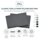 Classic Cool & Crisp Pillowcase Pair