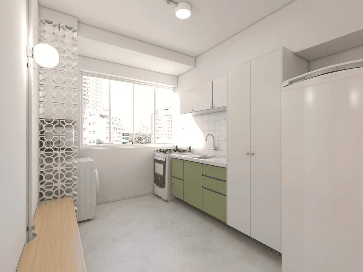 Apartamento, 1 quarto, 32 m² - Foto 1