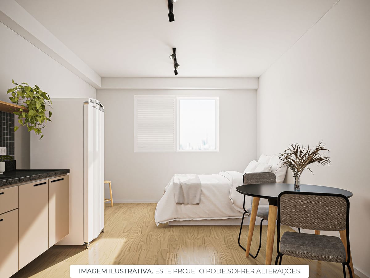 Apartamento, 1 quarto, 28 m² - Foto 4
