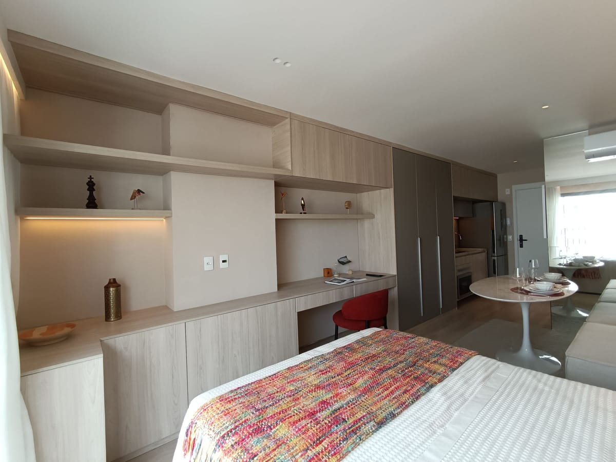 Apartamento, 1 quarto, 28 m² - Foto 3