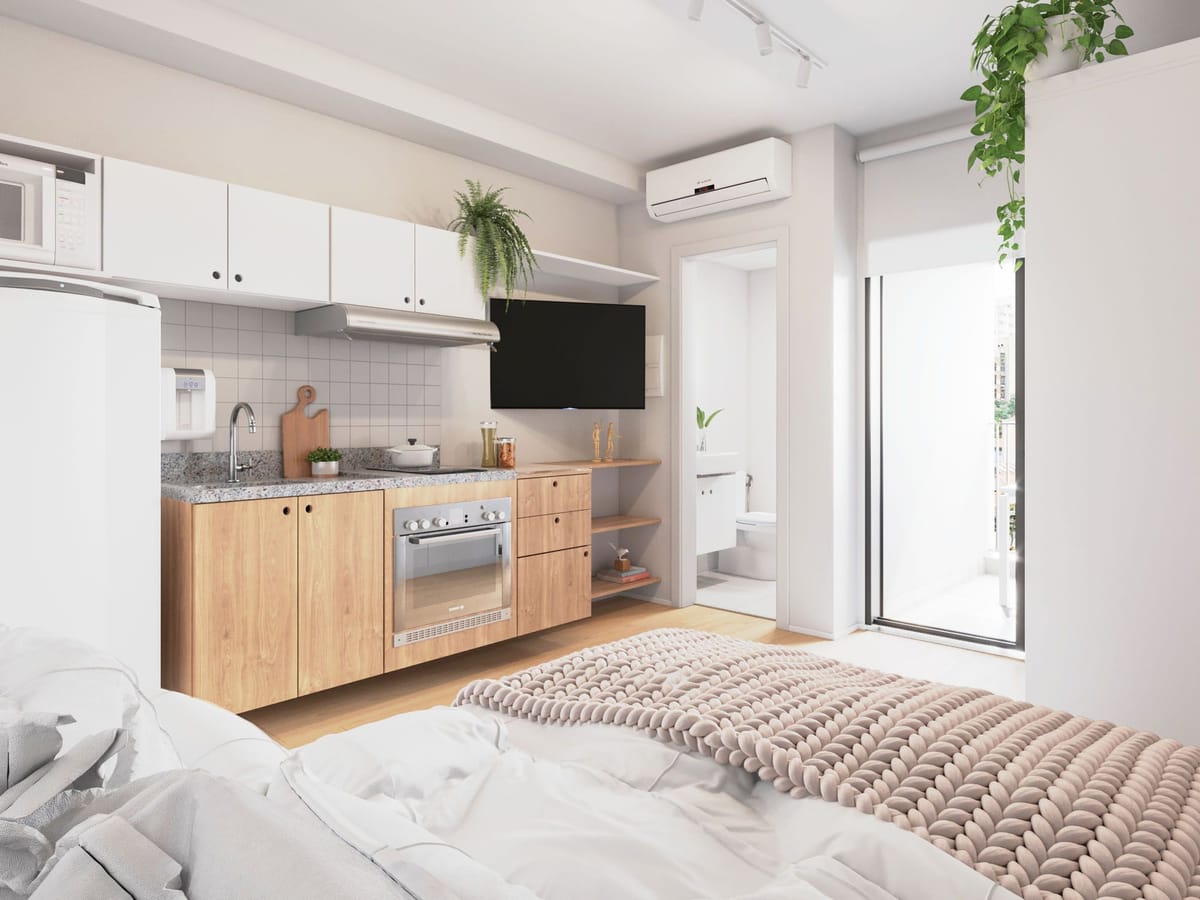 Apartamento, 1 quarto, 22 m² - Foto 8