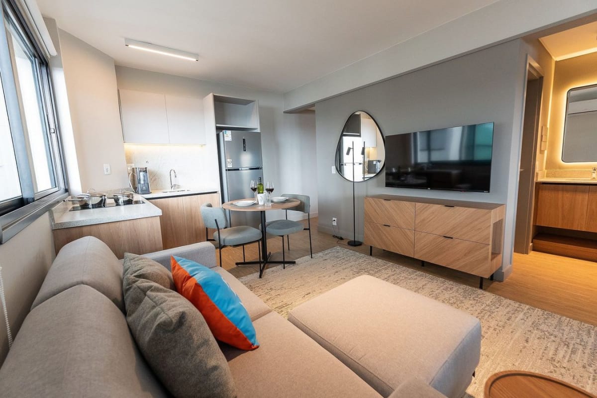 Apartamento para alugar com 1 quarto, 42m² - Foto 3