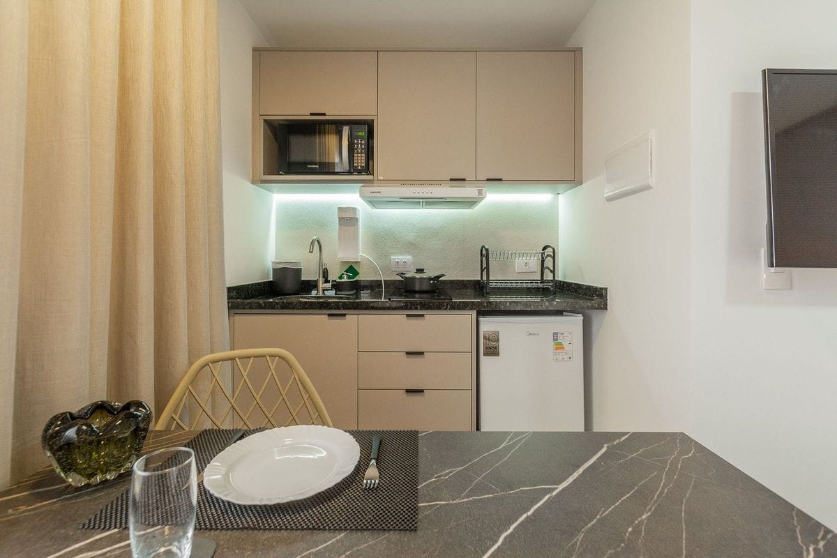 Apartamento para alugar com 1 quarto, 17m² - Foto 3