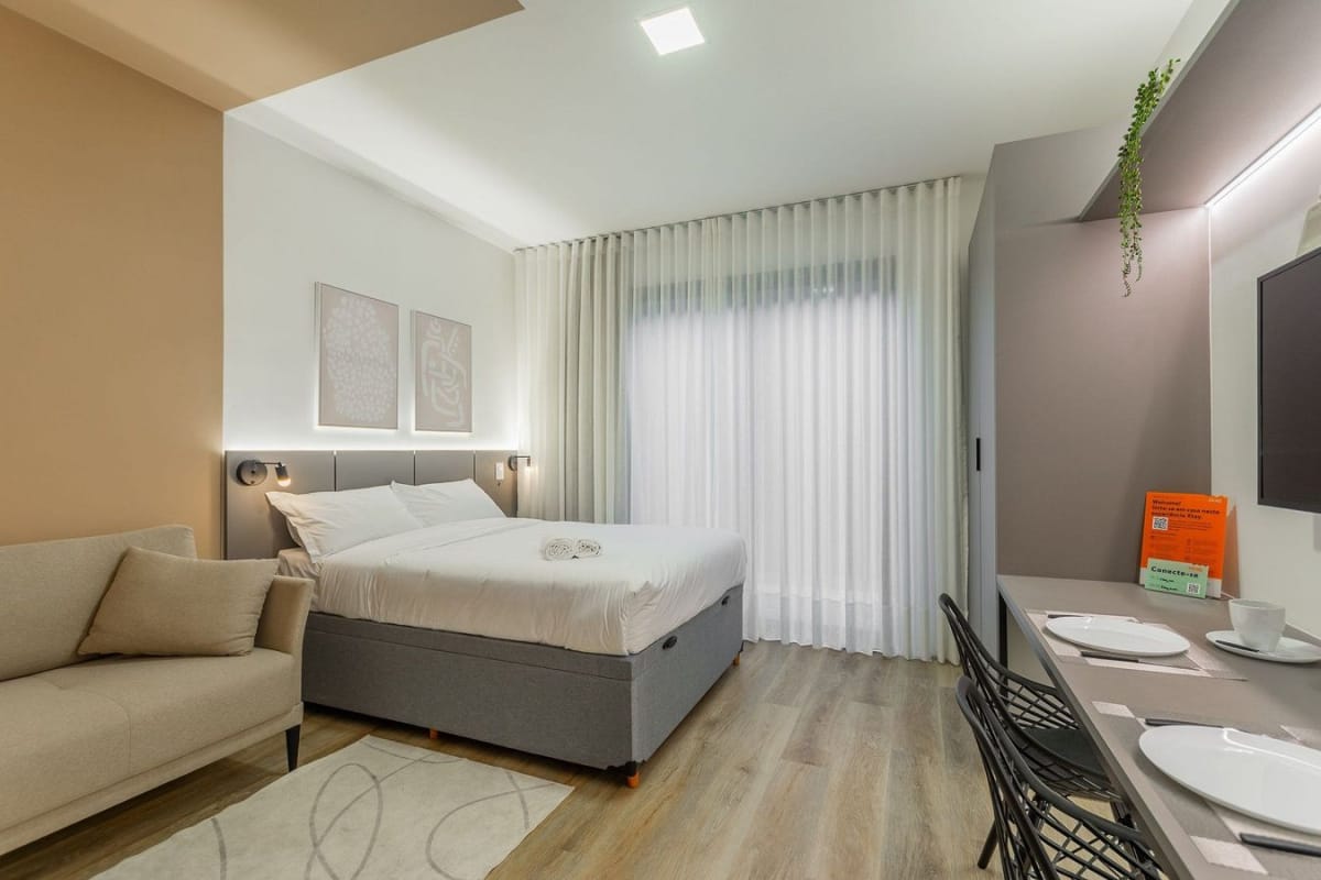 Apartamento para alugar com 1 quarto, 27m² - Foto 4