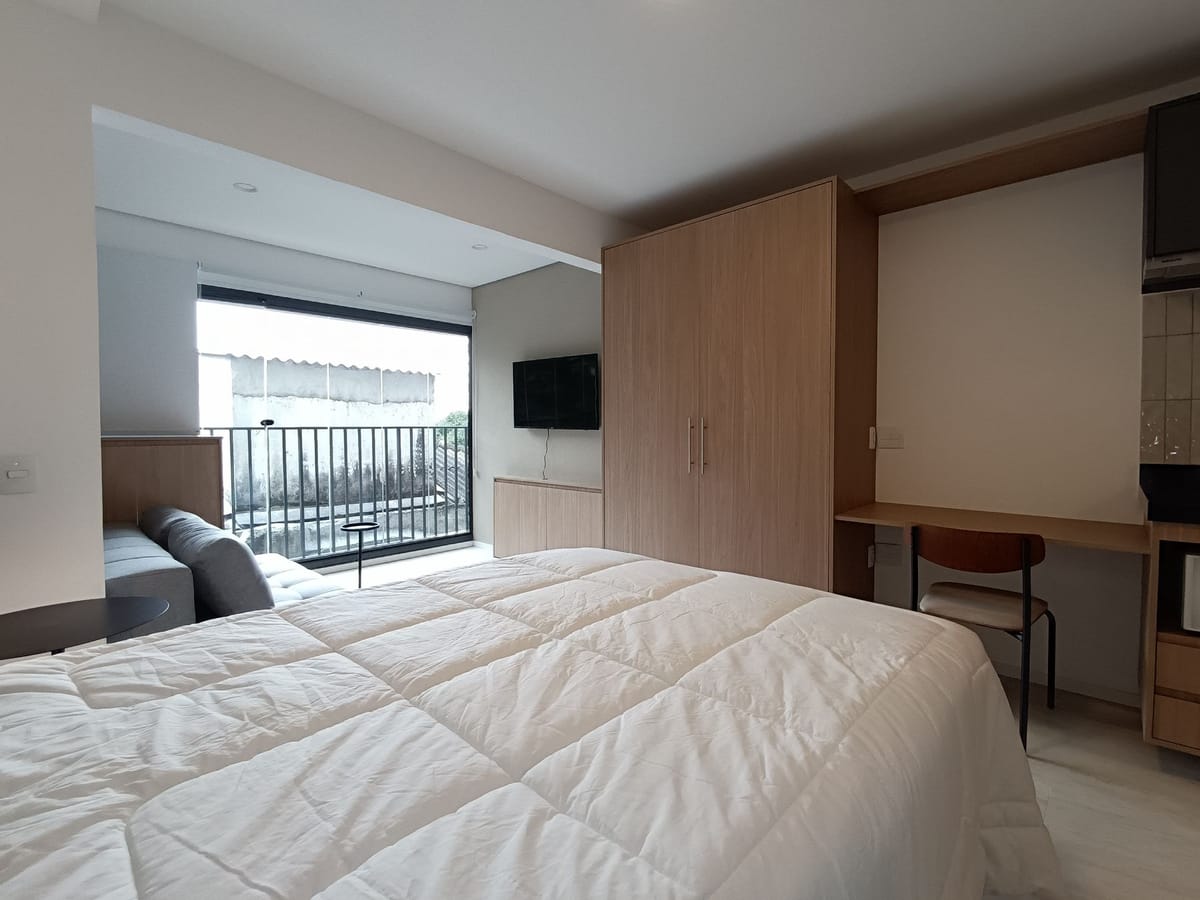 Apartamento para alugar com 1 quarto, 28m² - Foto 4