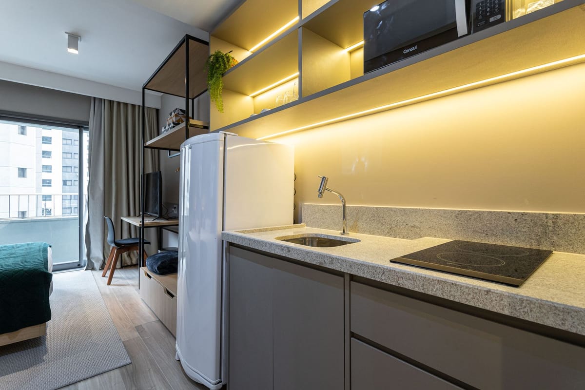 Apartamento, 1 quarto, 21 m² - Foto 7