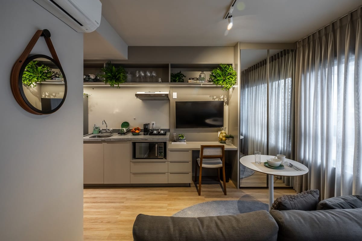 Apartamento para alugar com 1 quarto, 26m² - Foto 7