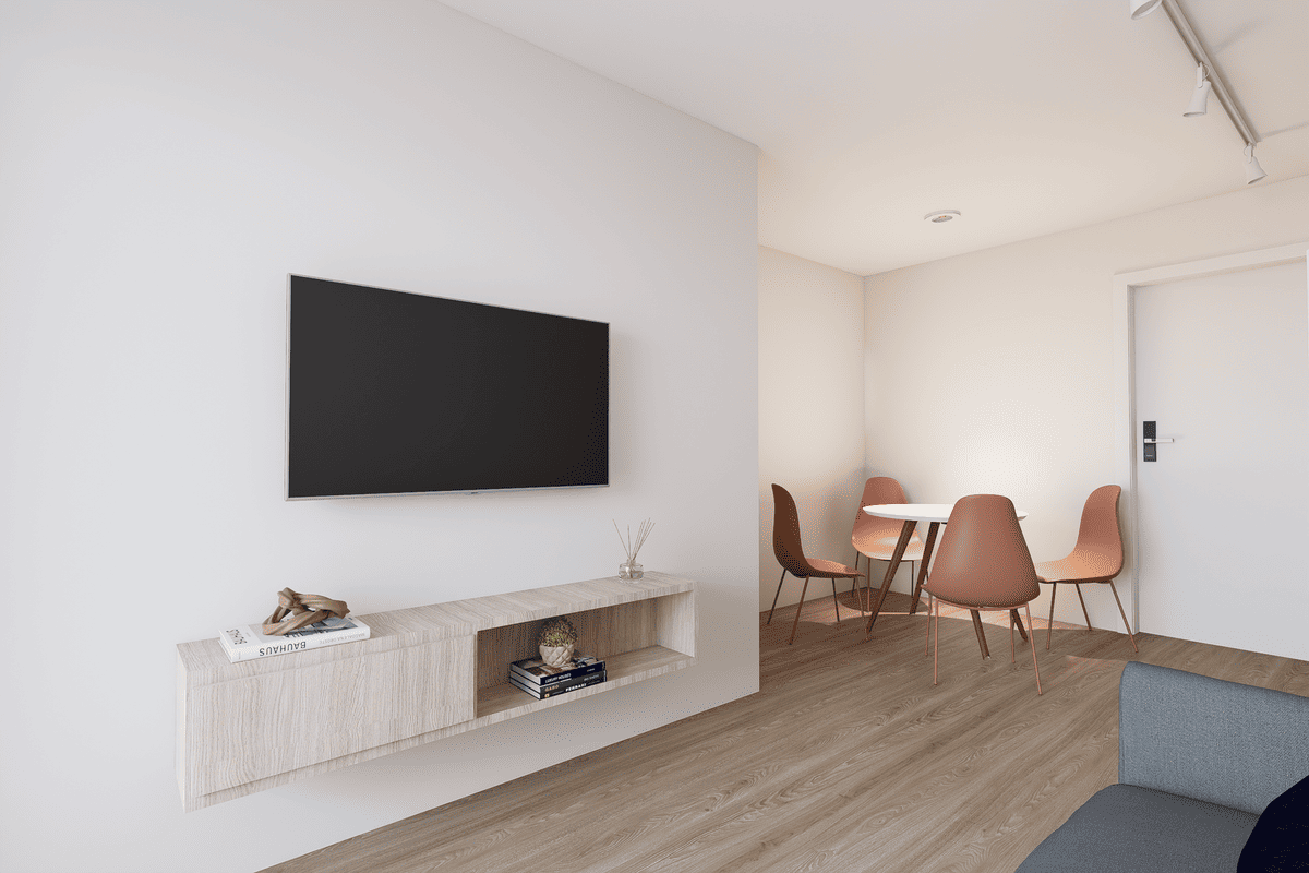 Apartamento, 2 quartos, 48 m² - Foto 3
