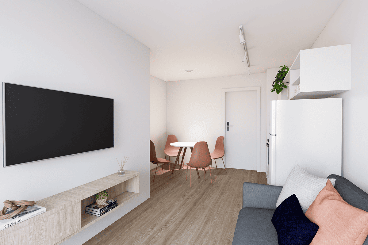 Apartamento, 2 quartos, 48 m² - Foto 1