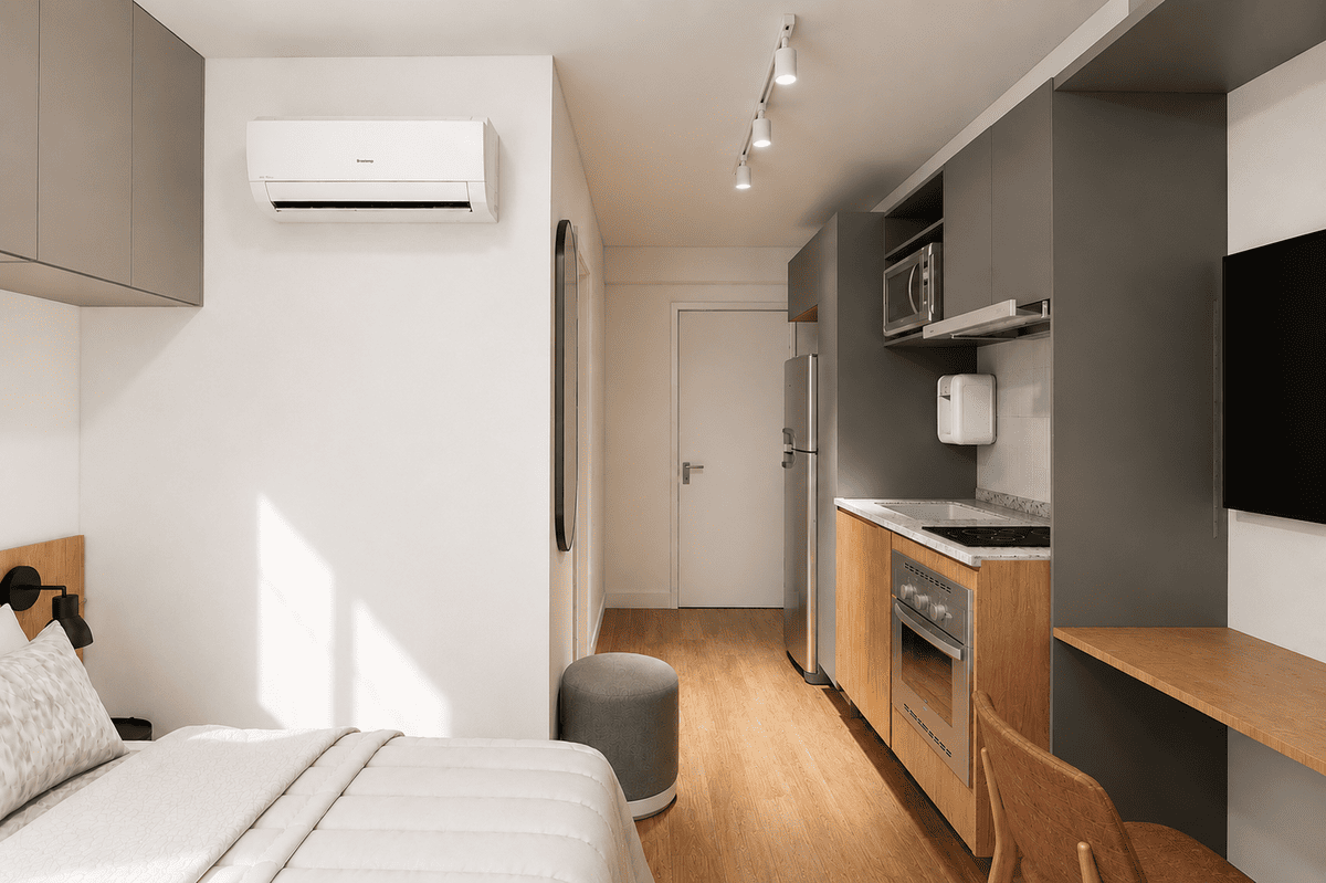 Apartamento, 1 quarto, 26 m² - Foto 5