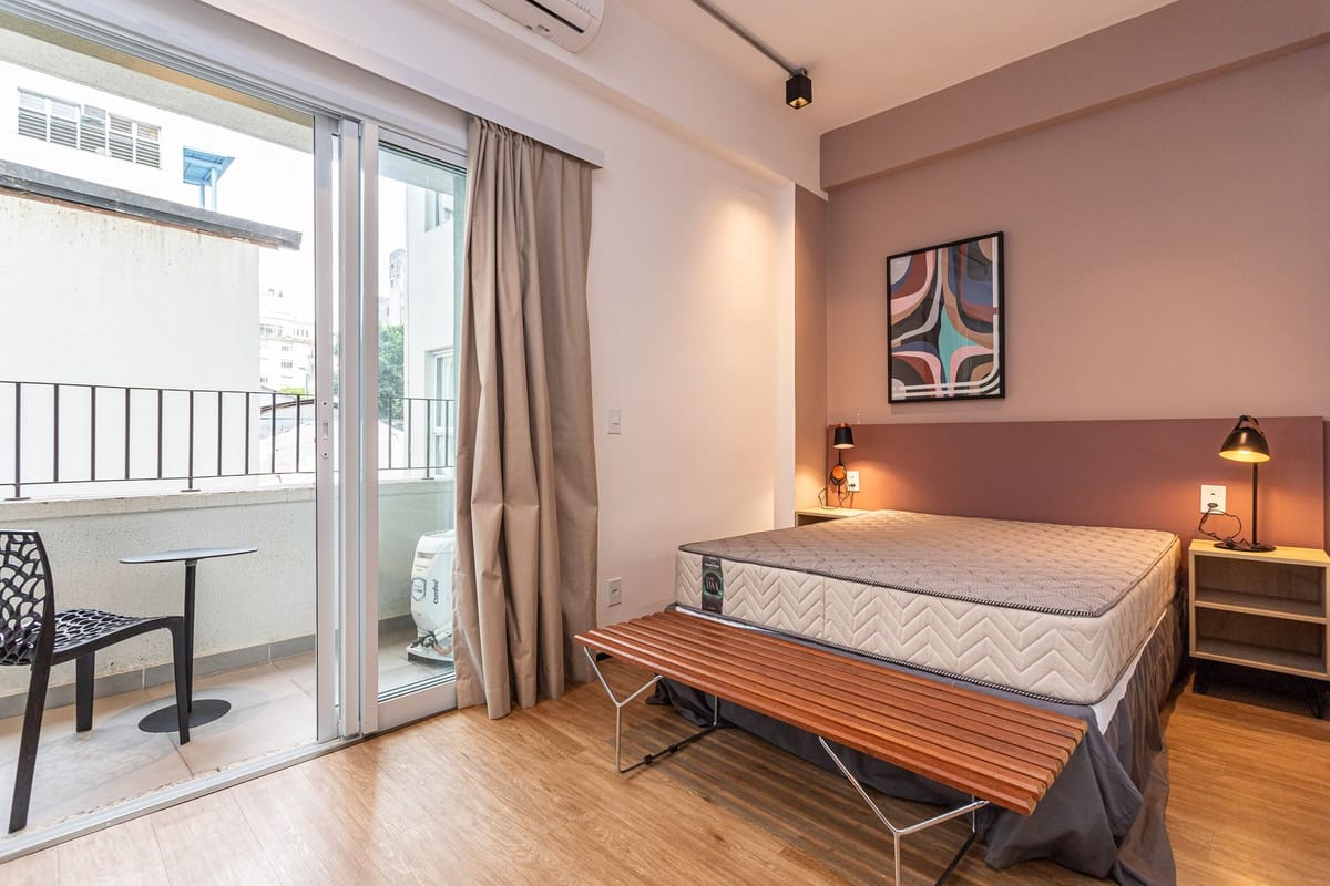 Apartamento para alugar com 1 quarto, 24m² - Foto 1