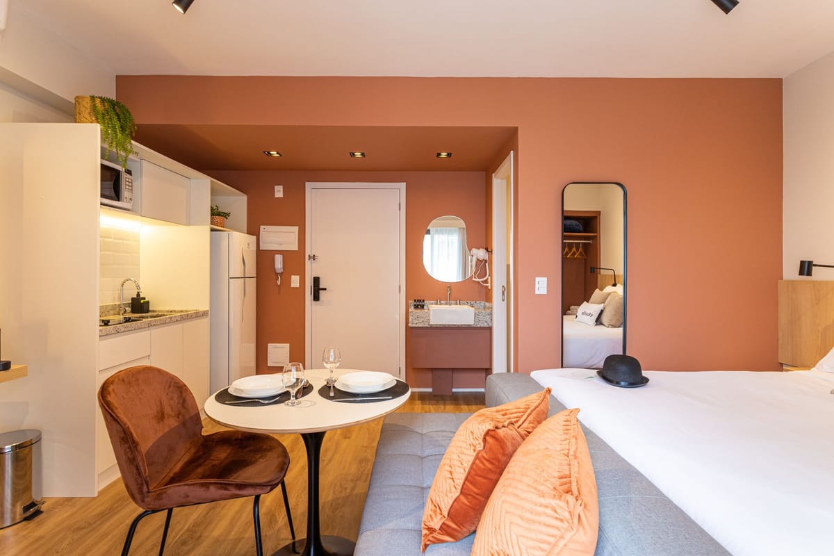 Apartamento para alugar com 1 quarto, 29m² - Foto 1