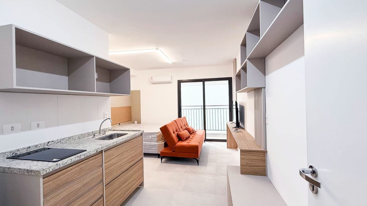 Apartamento, 1 quarto, 27 m² - Foto 1