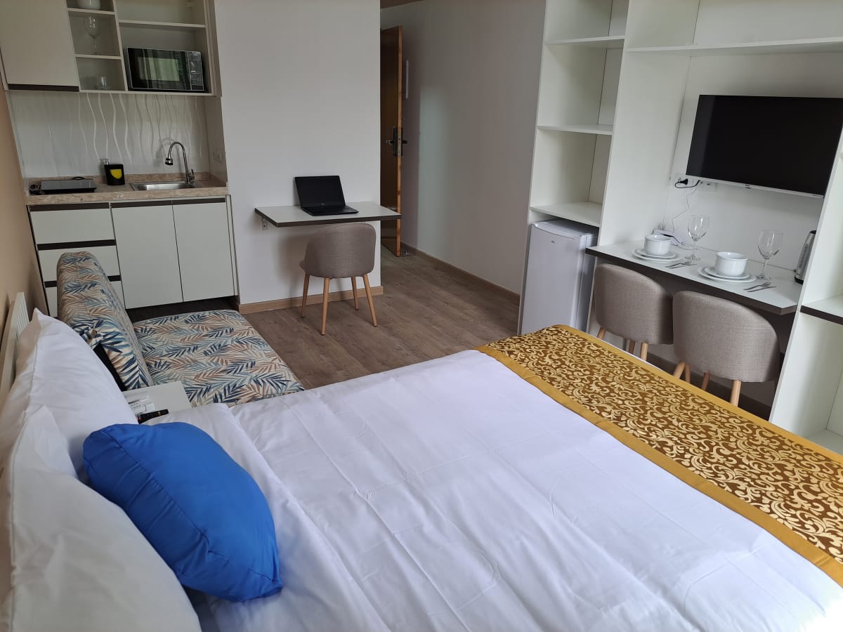 Apartamento para alugar com 1 quarto, 28m² - Foto 1