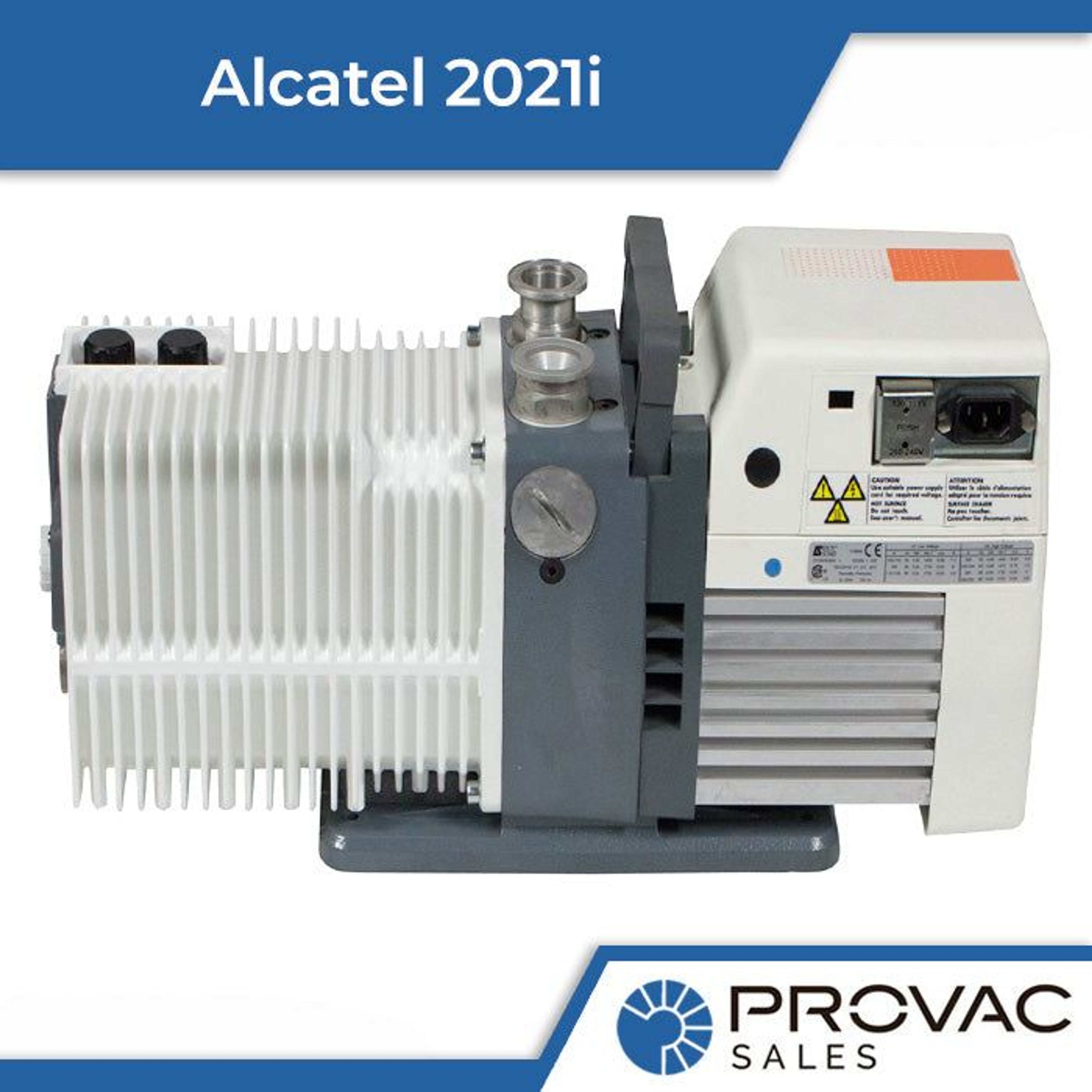 Alcatel 2021i Rotary Vane Pump Background