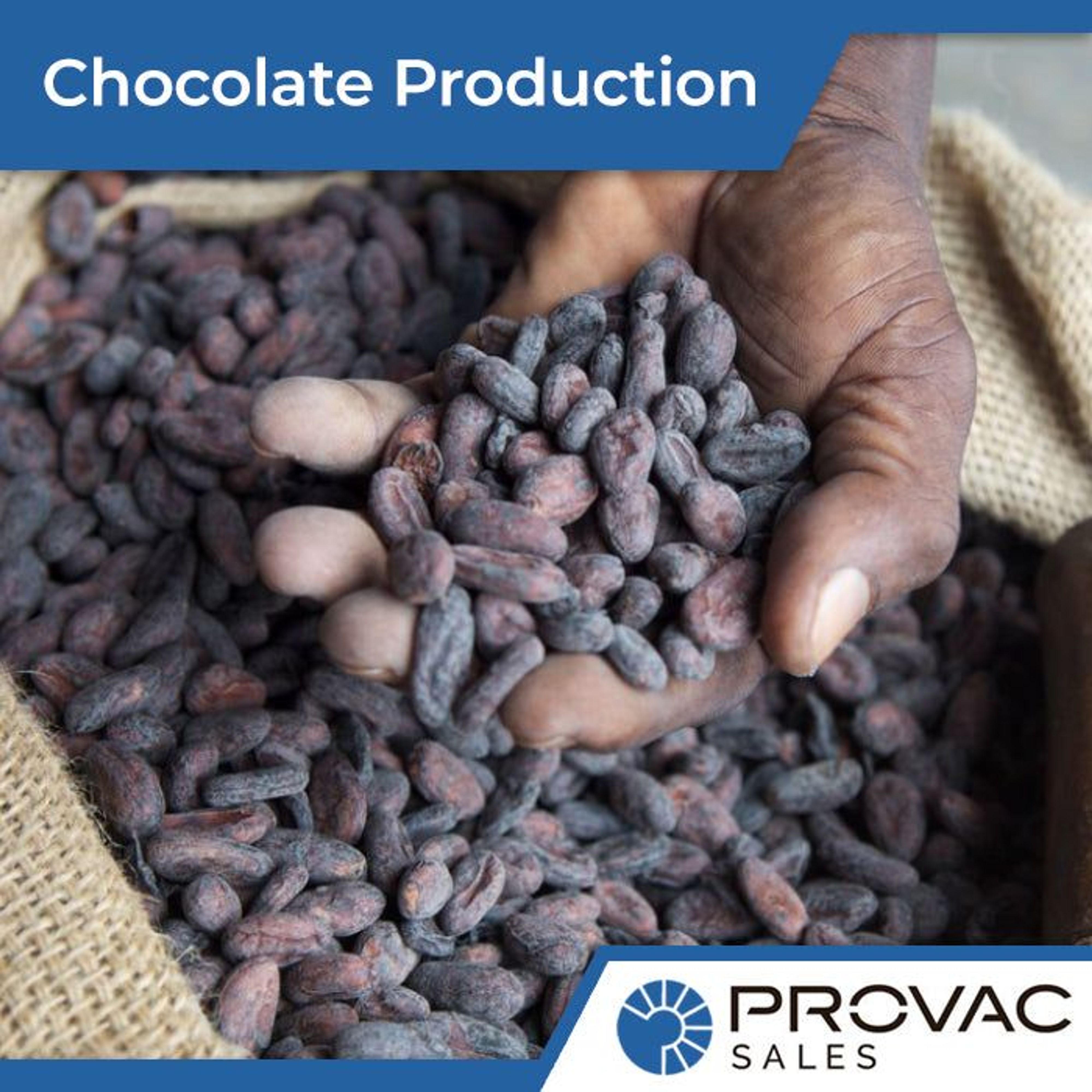How Vacuum Processes Are Used During The Production of Chocolate Background