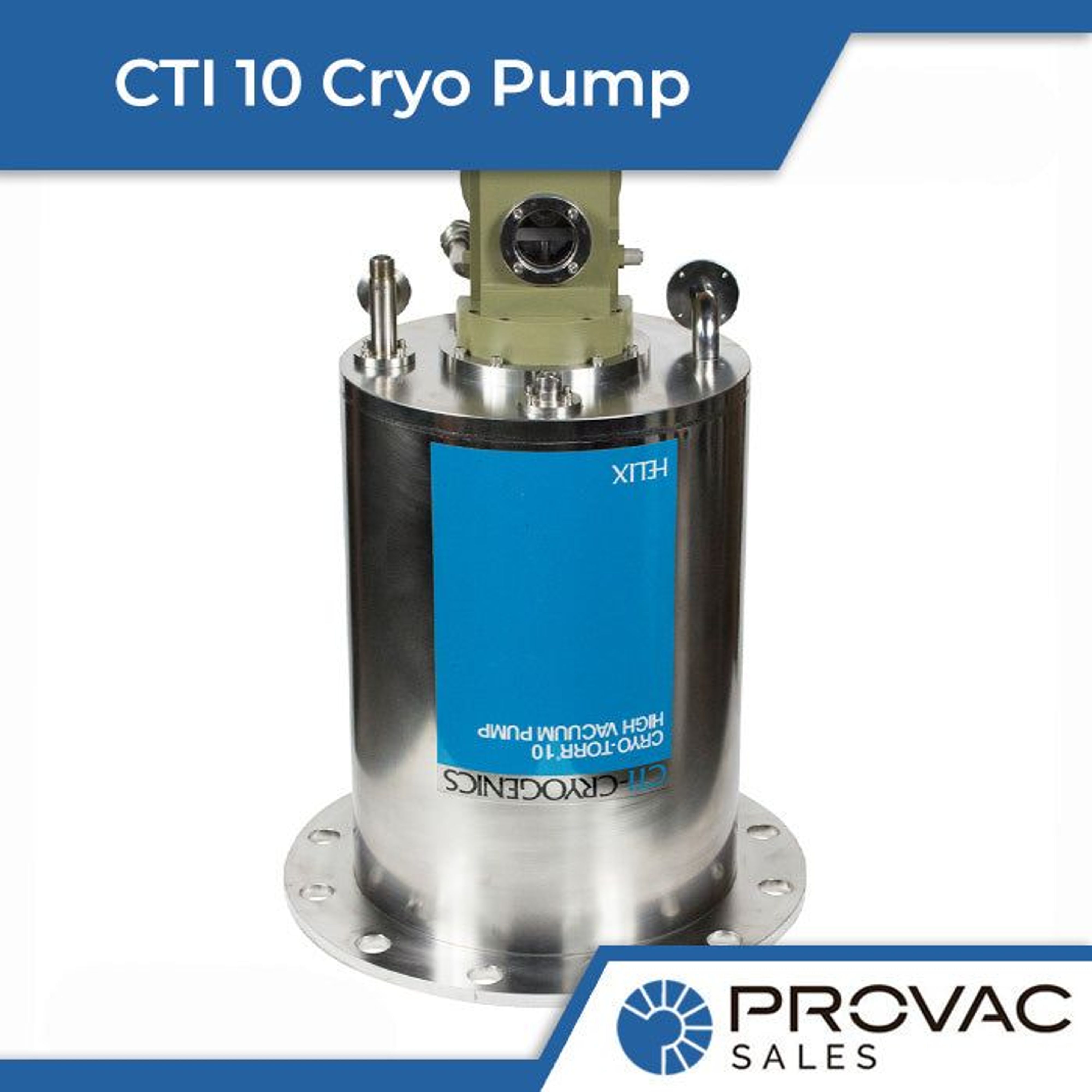 CTI 10 Cryo Pump Background