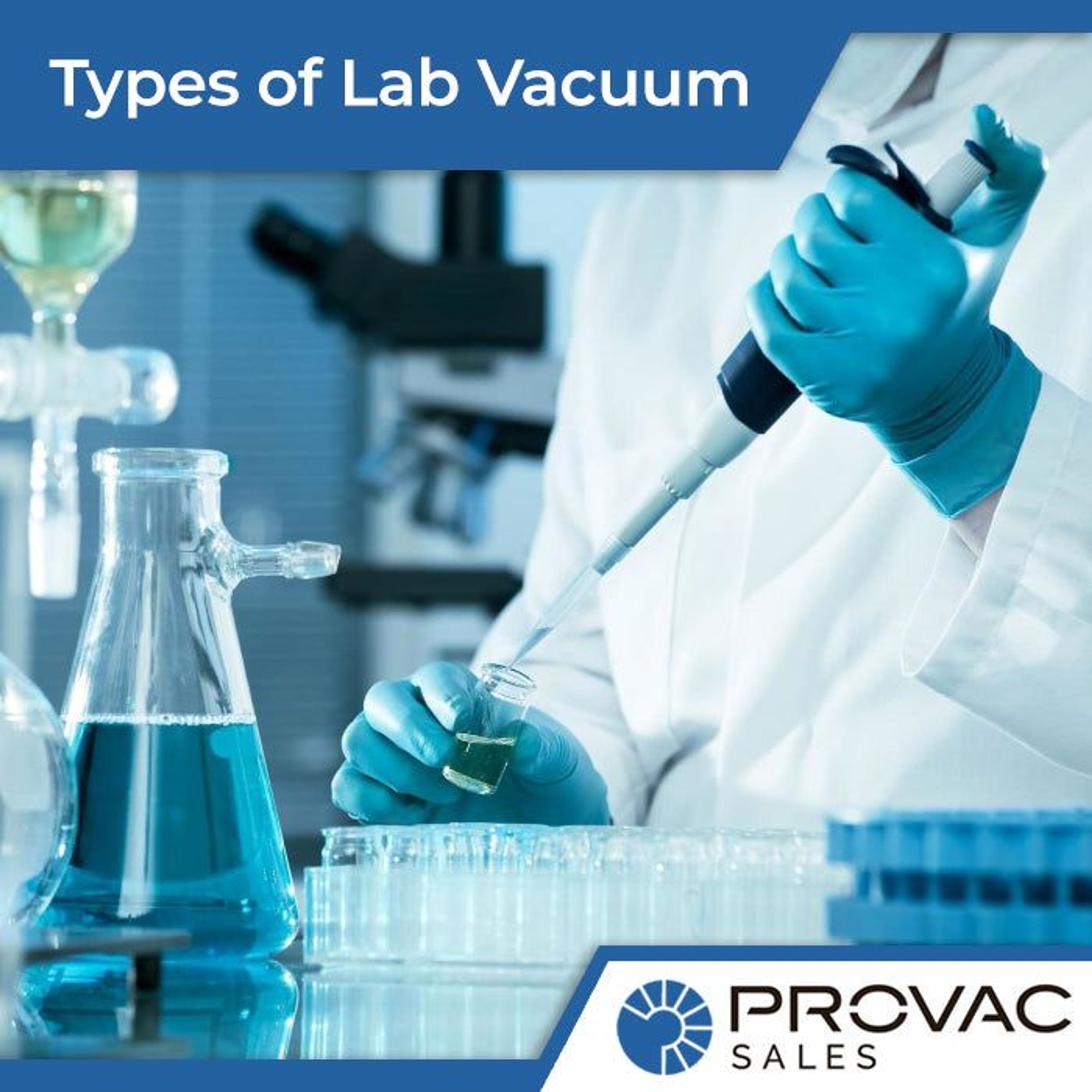 Types of Vacuum Pumps for a Laboratory Background