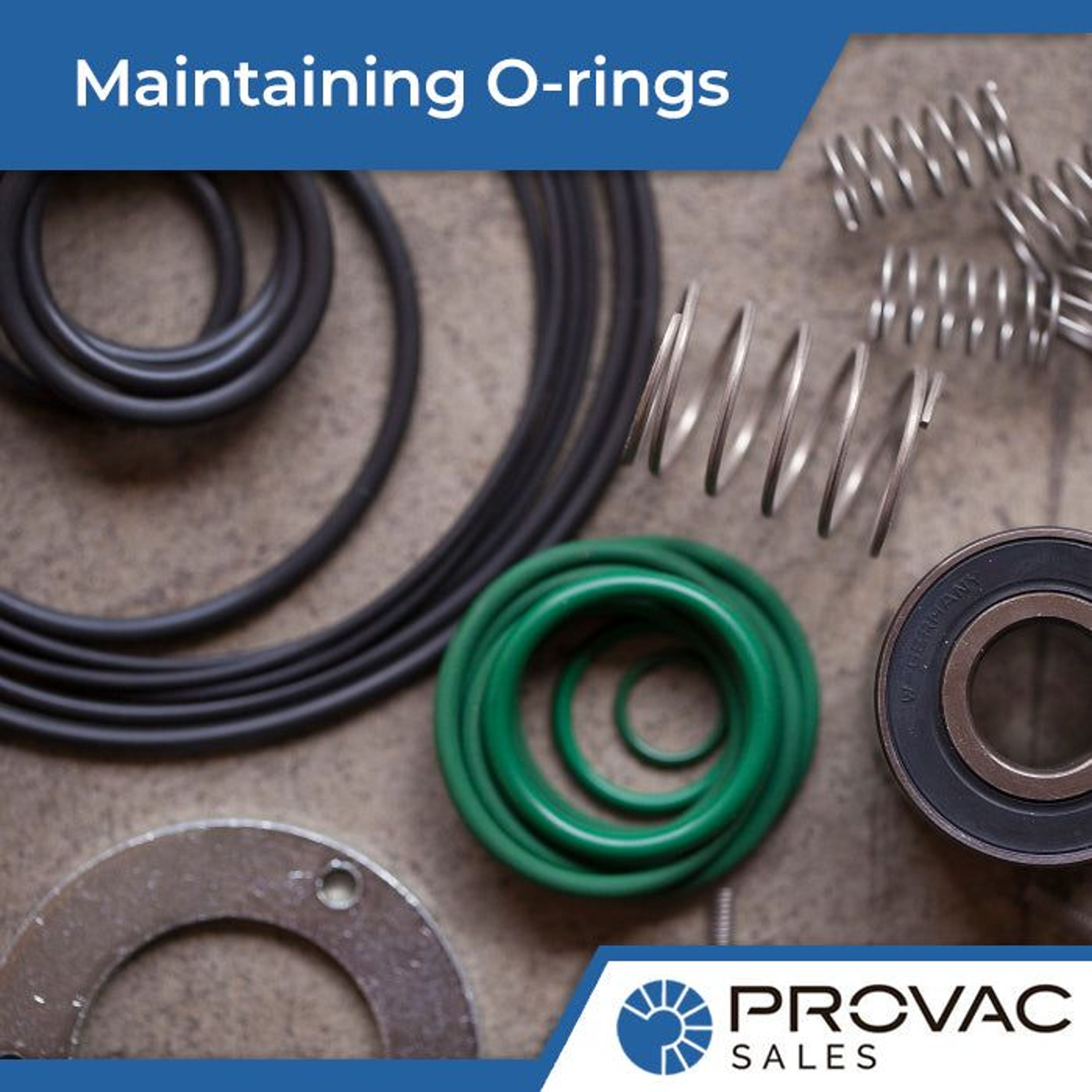 How To Maintain O-Rings Background