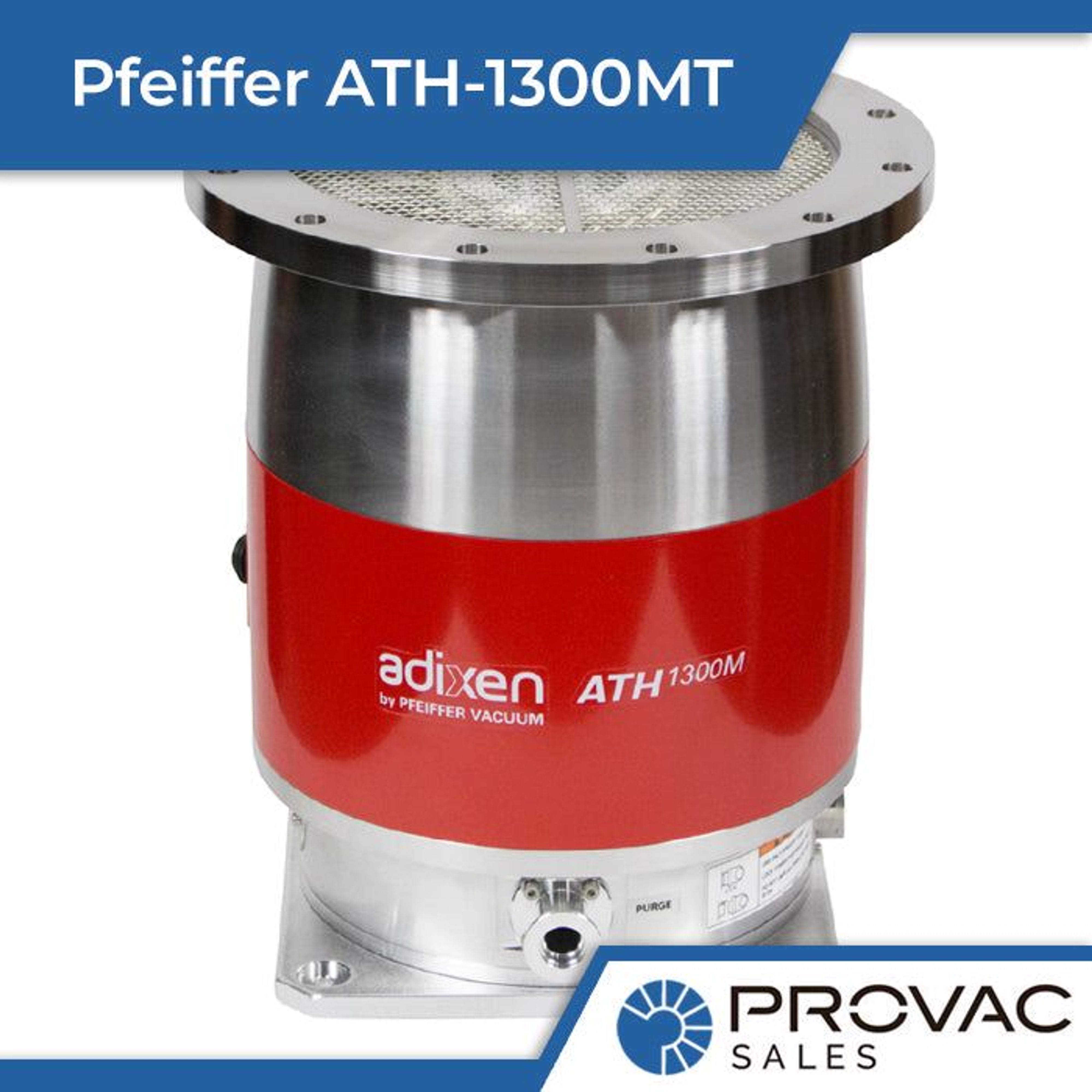 Pfeiffer ATH-1300MT Magnetically Levitated Turbo Pumps, In Stock Now Background