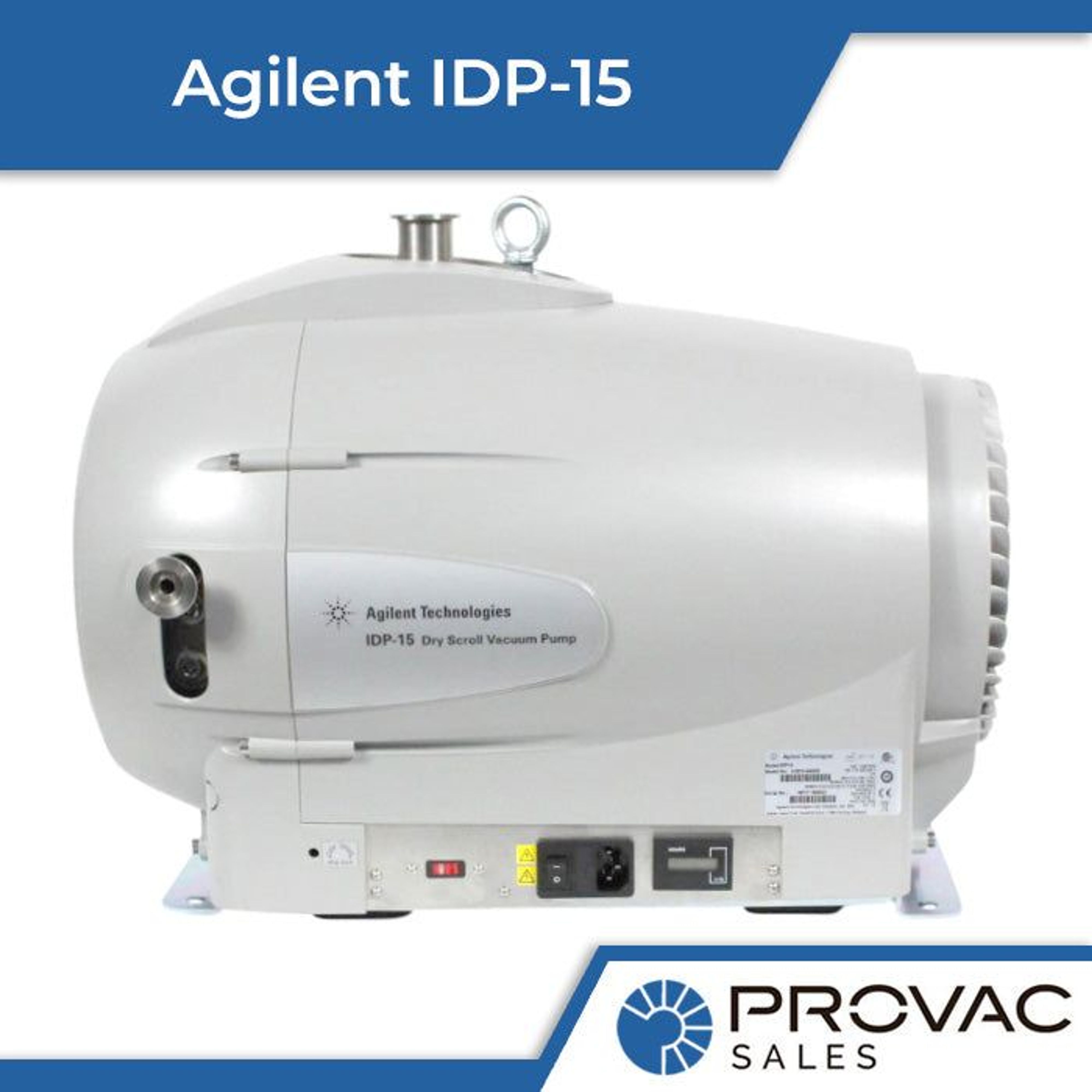 Agilent IDP-15: New, Ready to Ship, In Stock Background