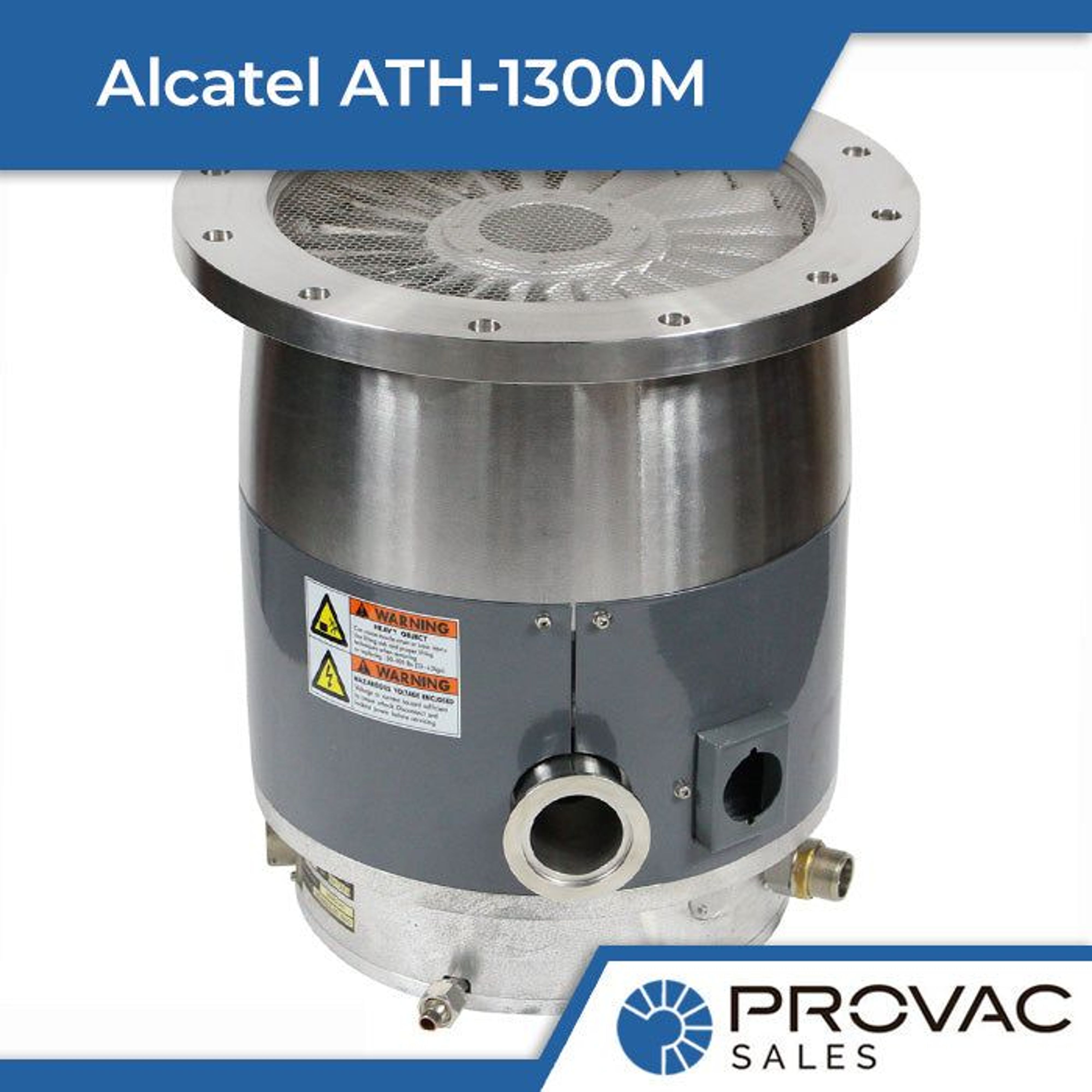 Alcatel ATH-1300M Turbomolecular Pump Background
