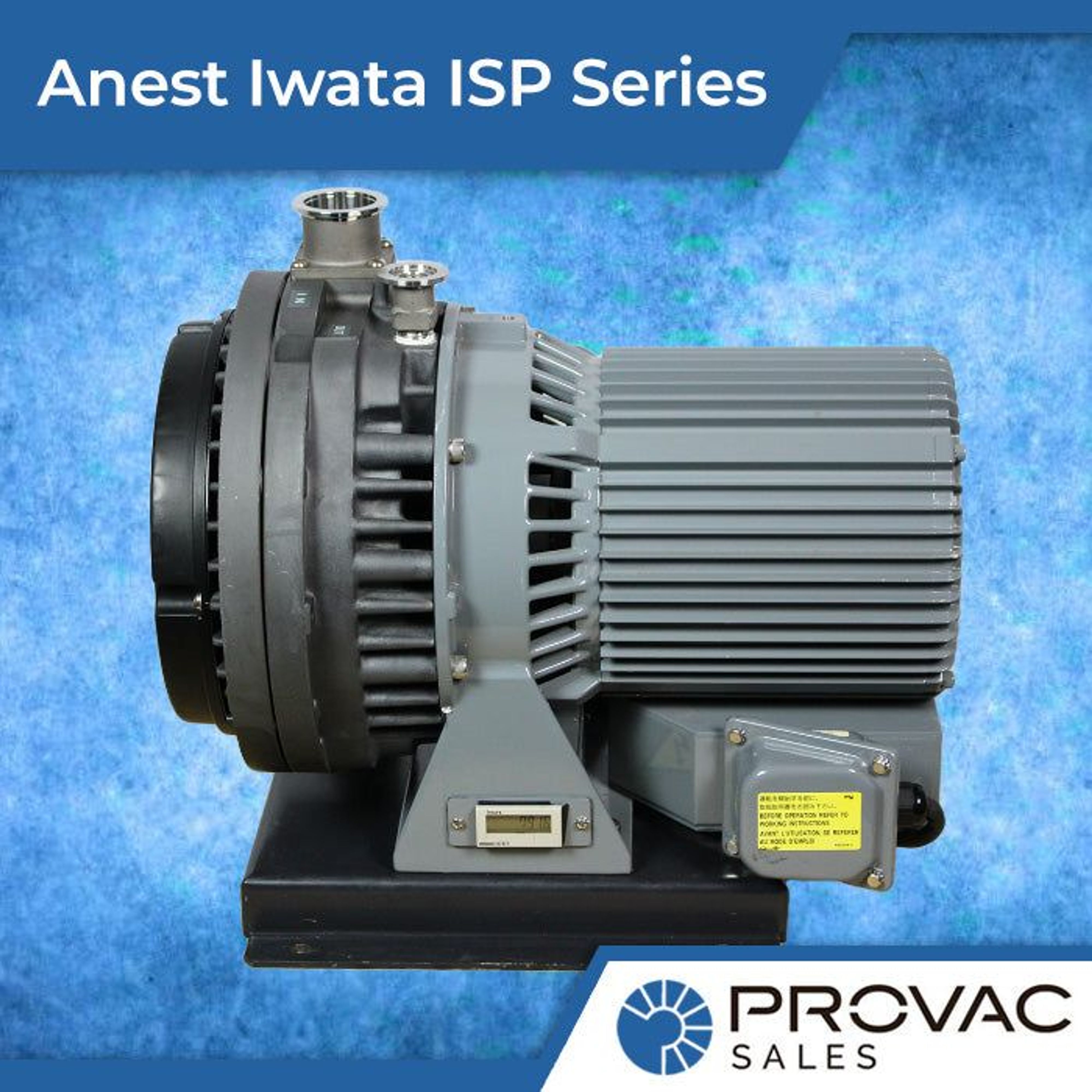 Anest Iwata ISP Dry Scroll Roughing Pump Series Background