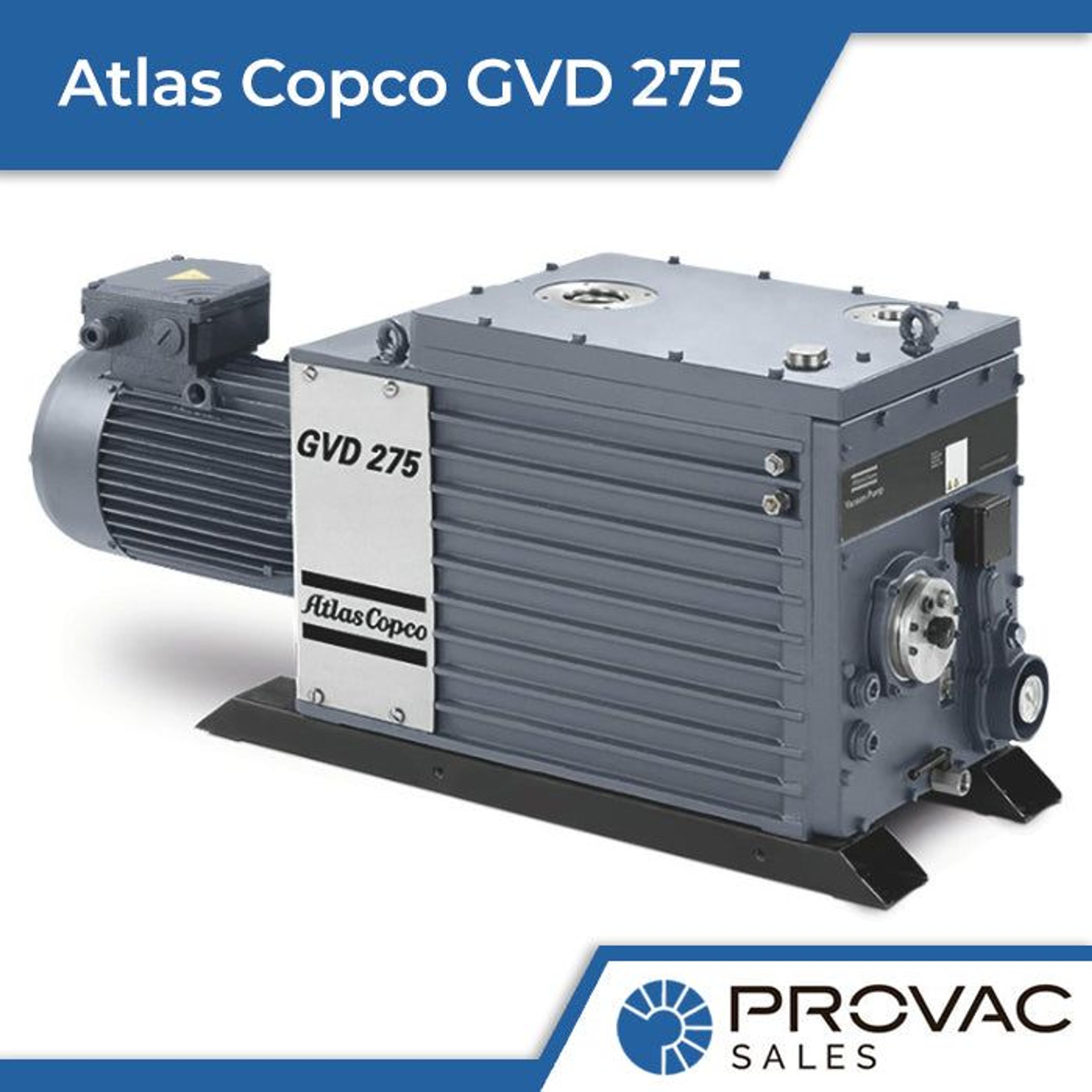 Product Spotlight: Atlas Copco GVD 275 Oil Sealed Rotary Vane Pump Background