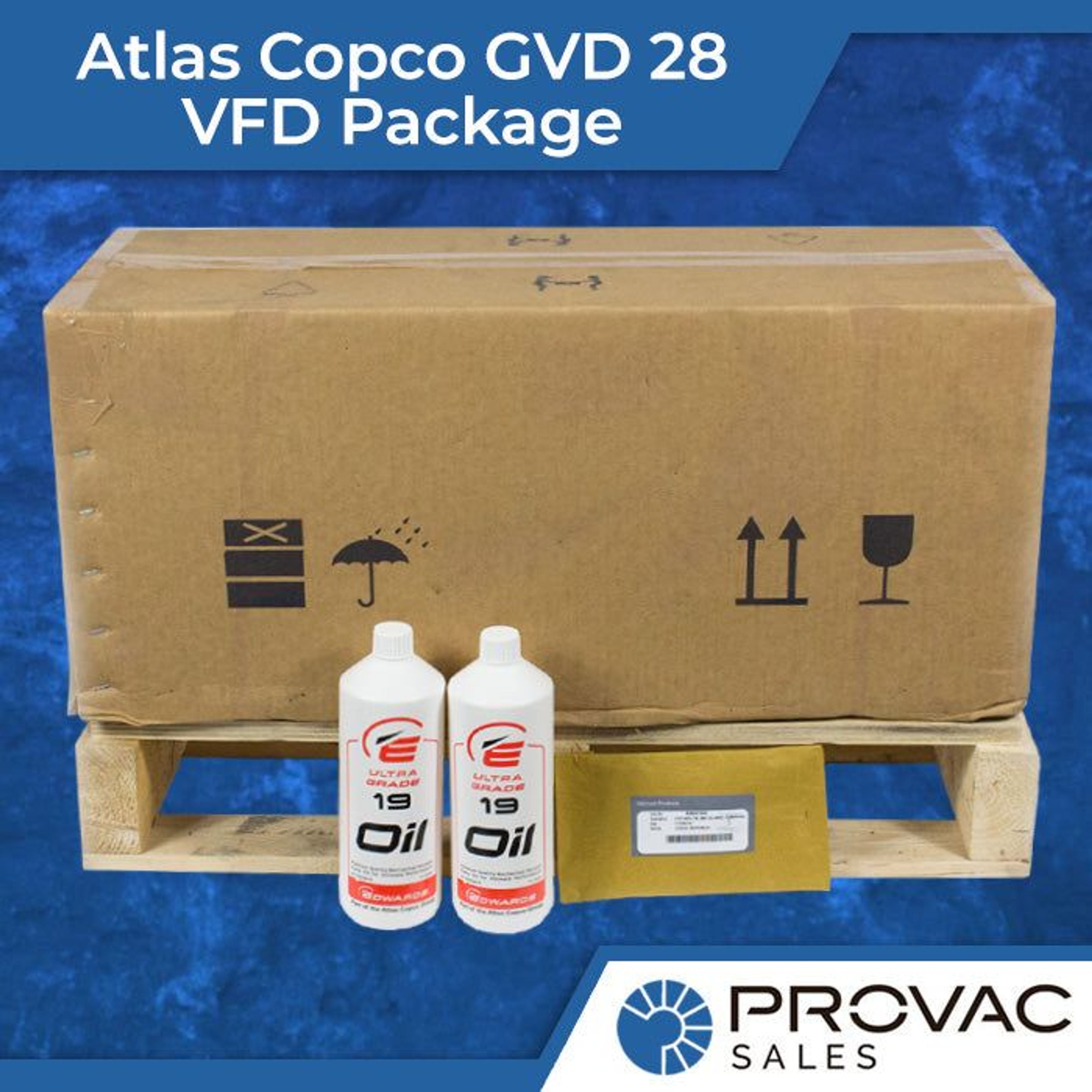 Atlas Copco GVD 28 VFD Package Background