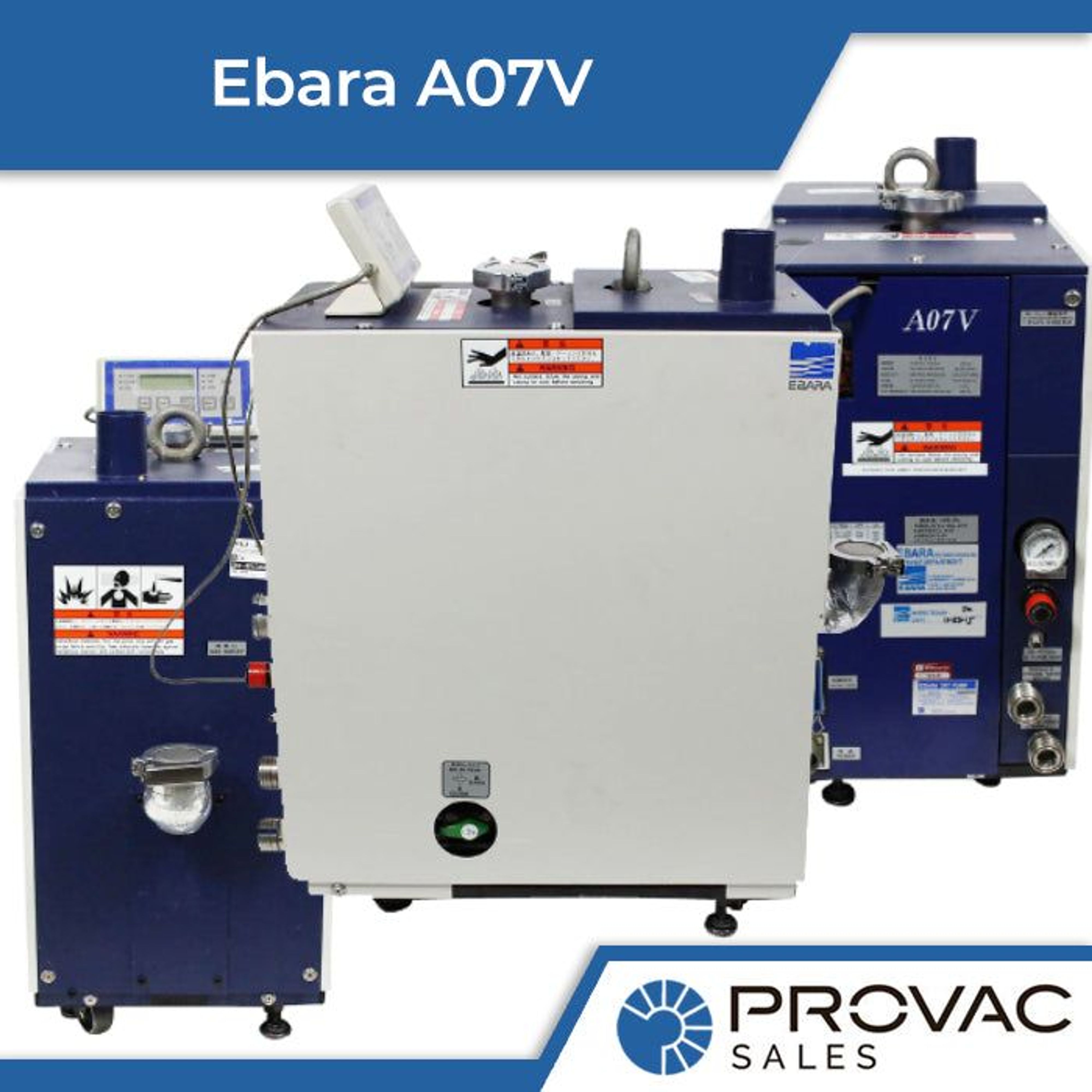 Product Spotlight: Ebara A07V Dry Vacuum Pump Background