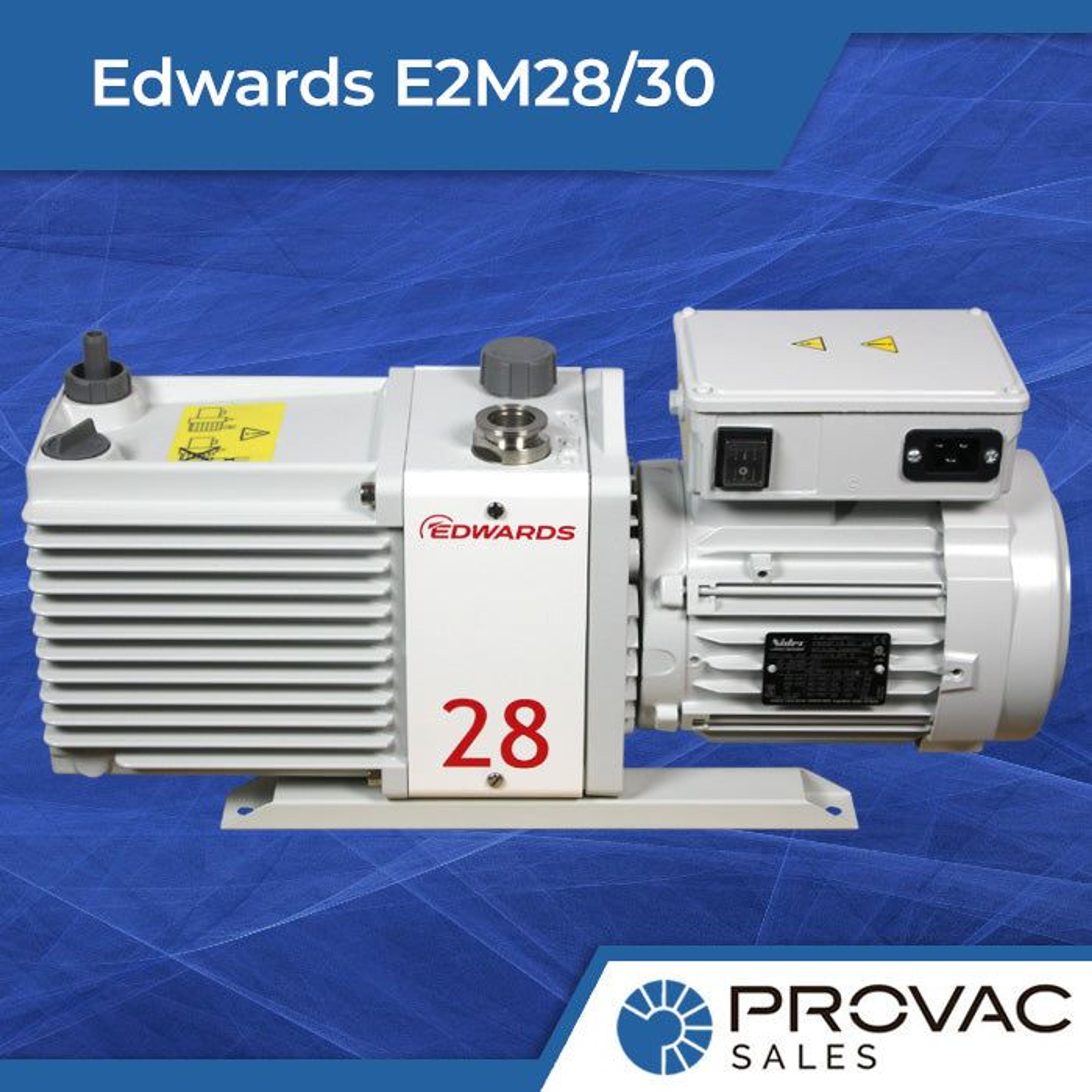 Edwards E2M28/30 Rotary Vane Vacuum Pump Background