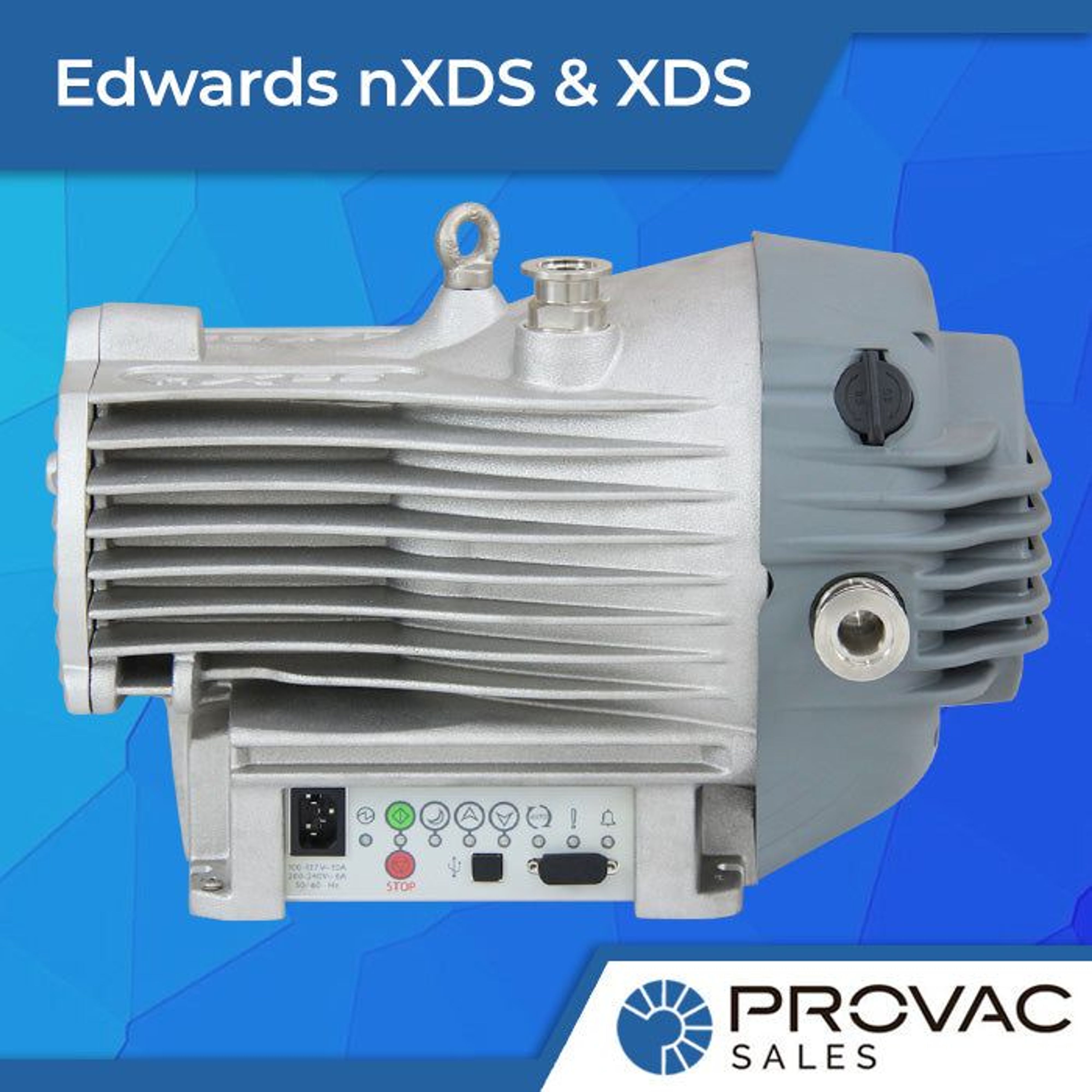 Edwards nXDS & XDS Dry Scroll Pumps Background