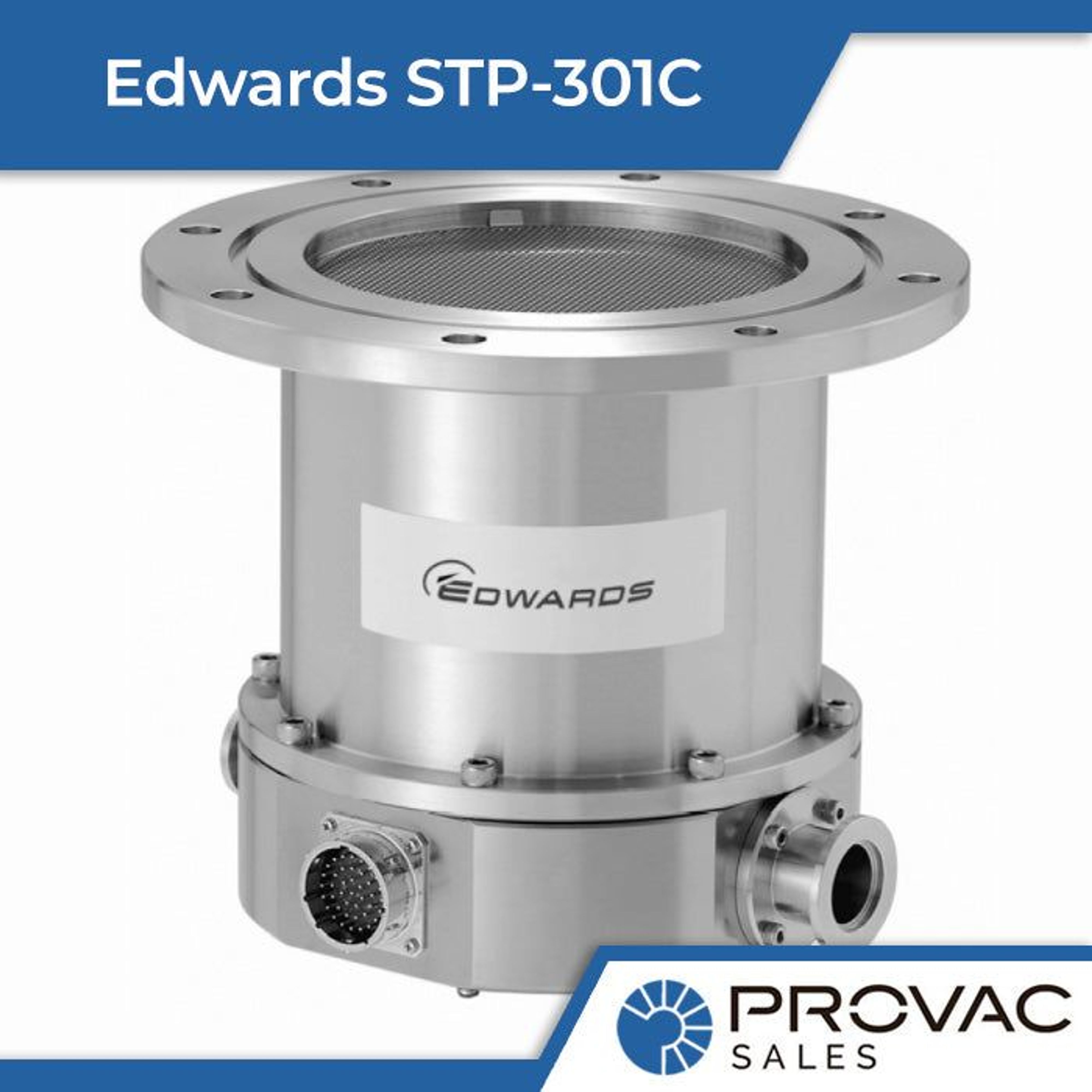 Edwards STP-301C Turbomolecular Pump Background