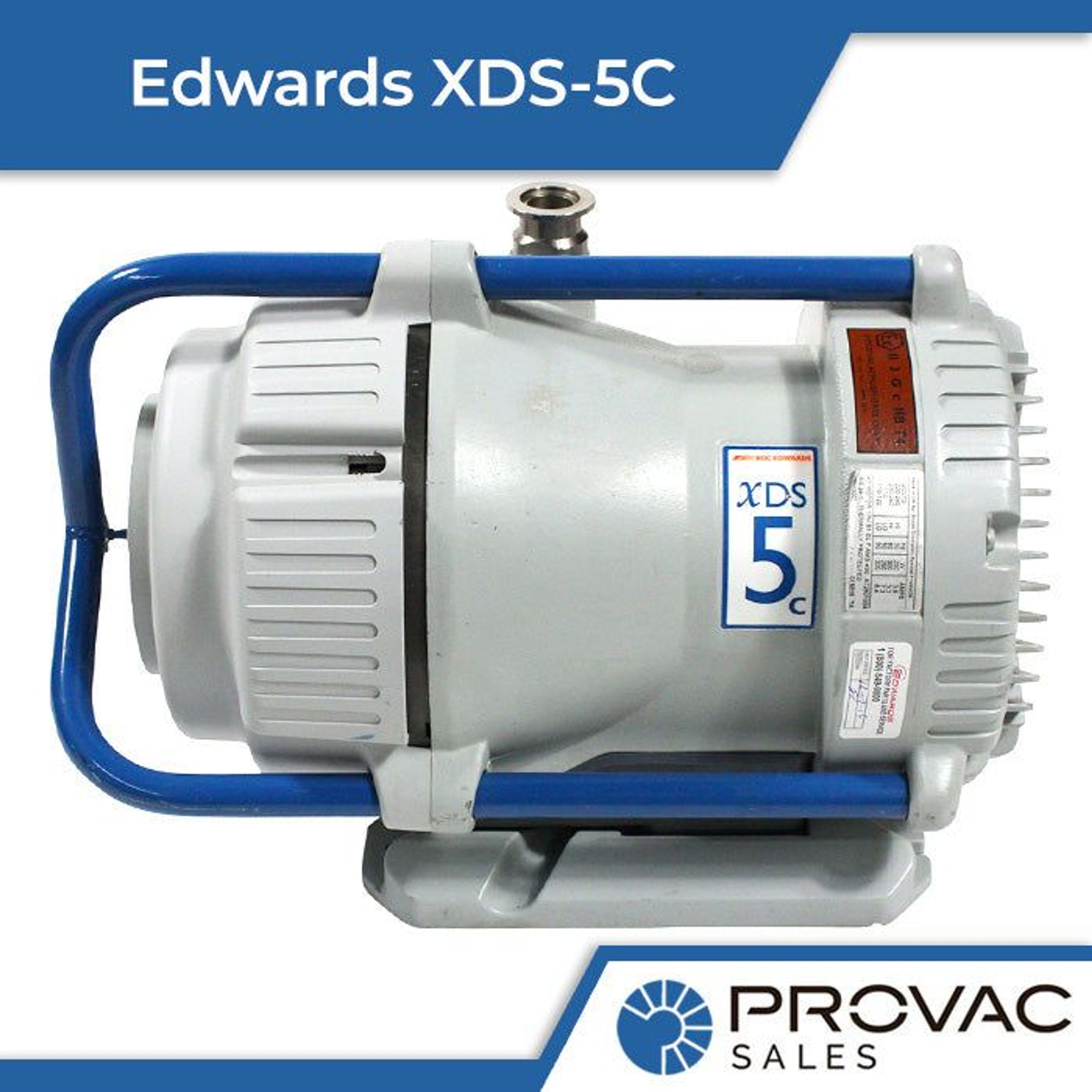 Edwards XDS-5C Scroll Pump: In Stock, Ready to Ship Background