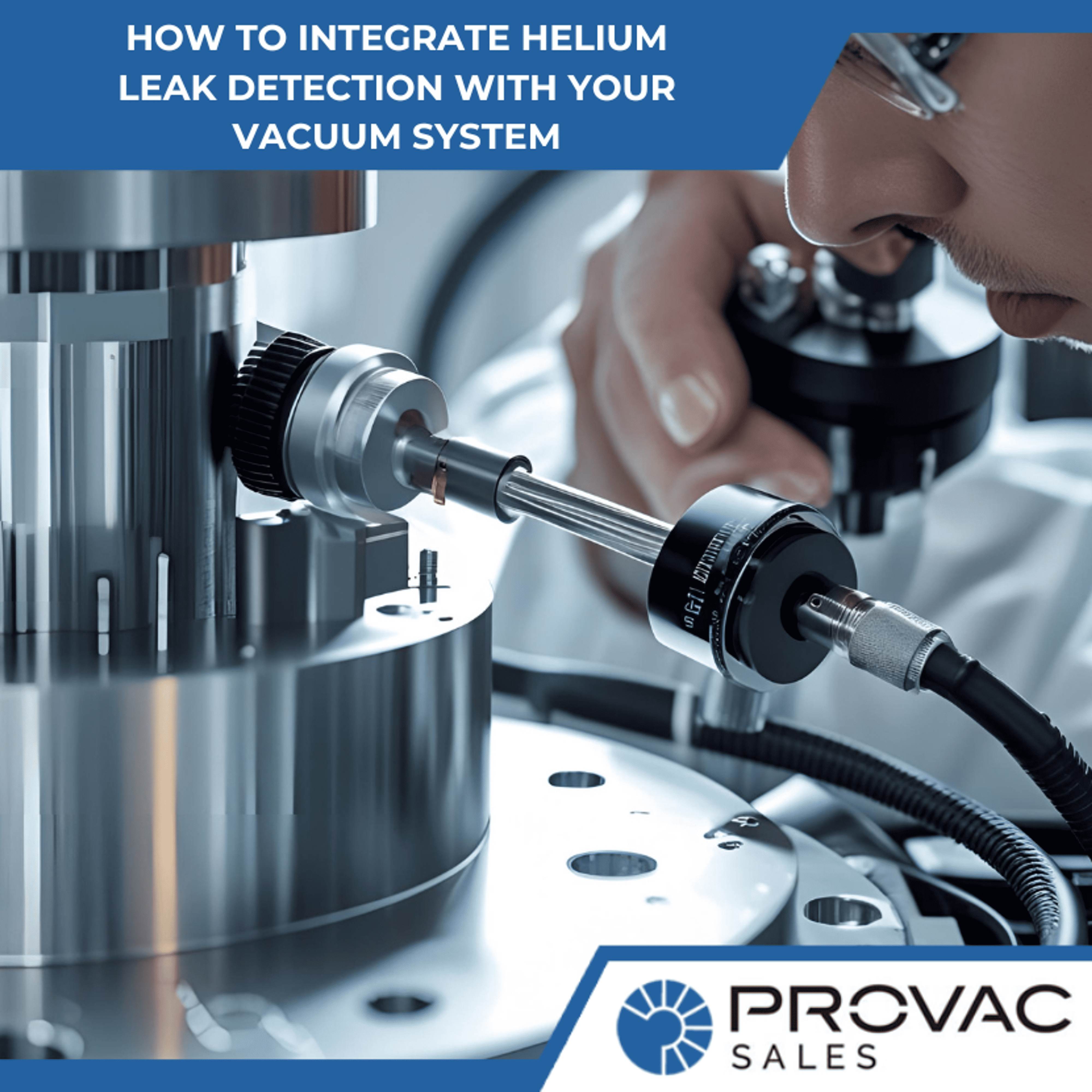 How to Integrate Helium Leak Detection with Your Vacuum System Background