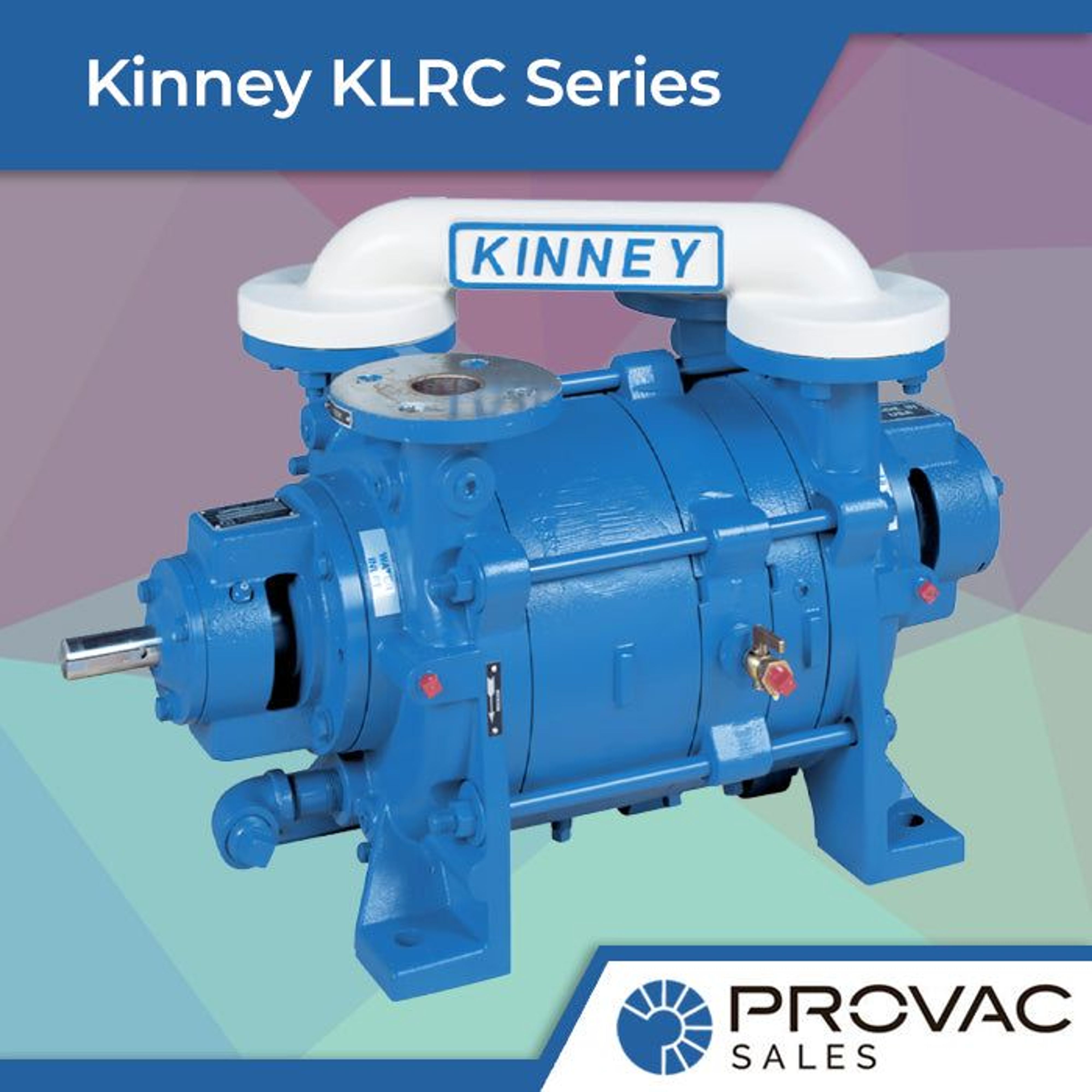 Product Spotlight: Kinney KLRC Two-Stage Liquid Ring Vacuum Pumps Background