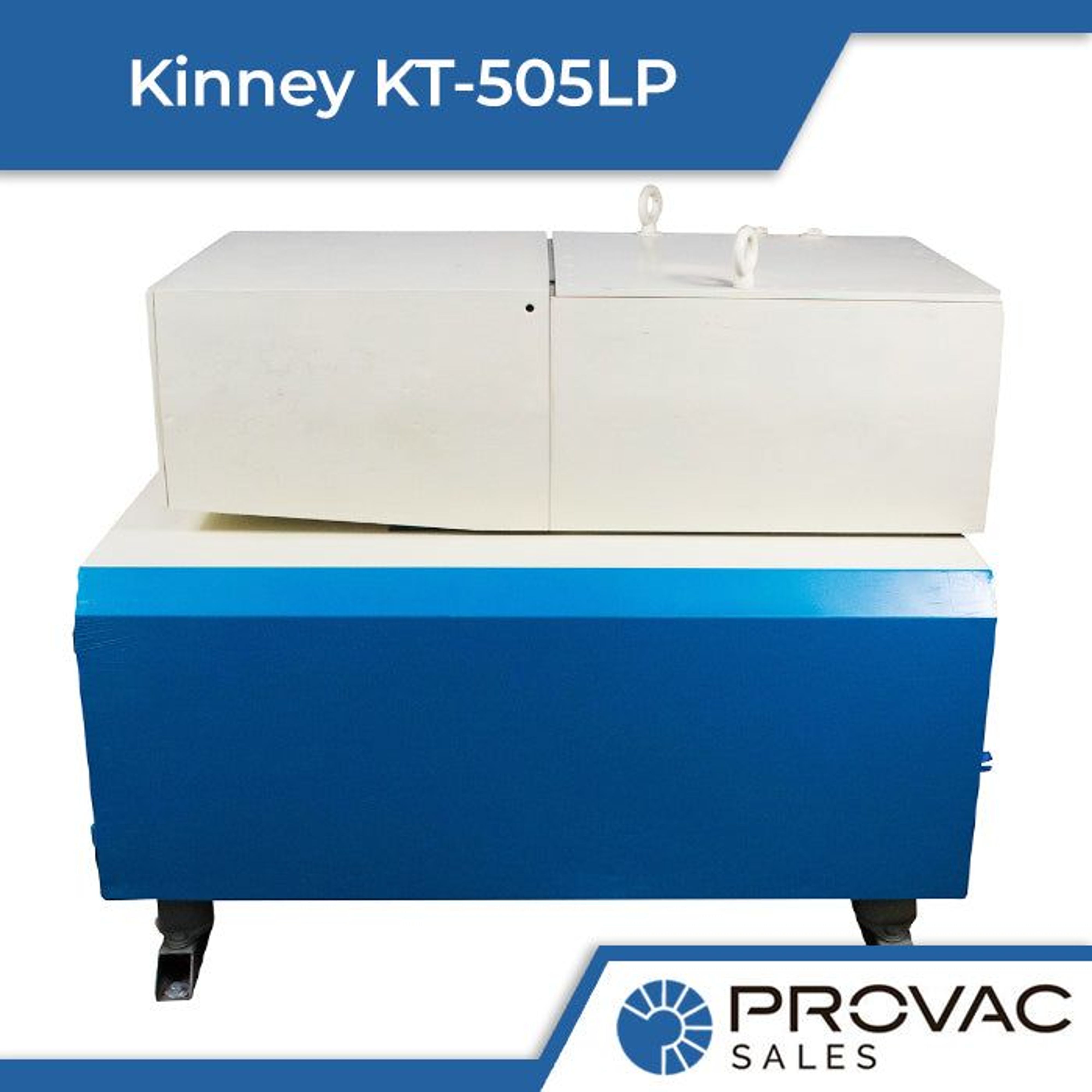 Kinney KT-505LP Low Profile Piston Pump, In Stock Background