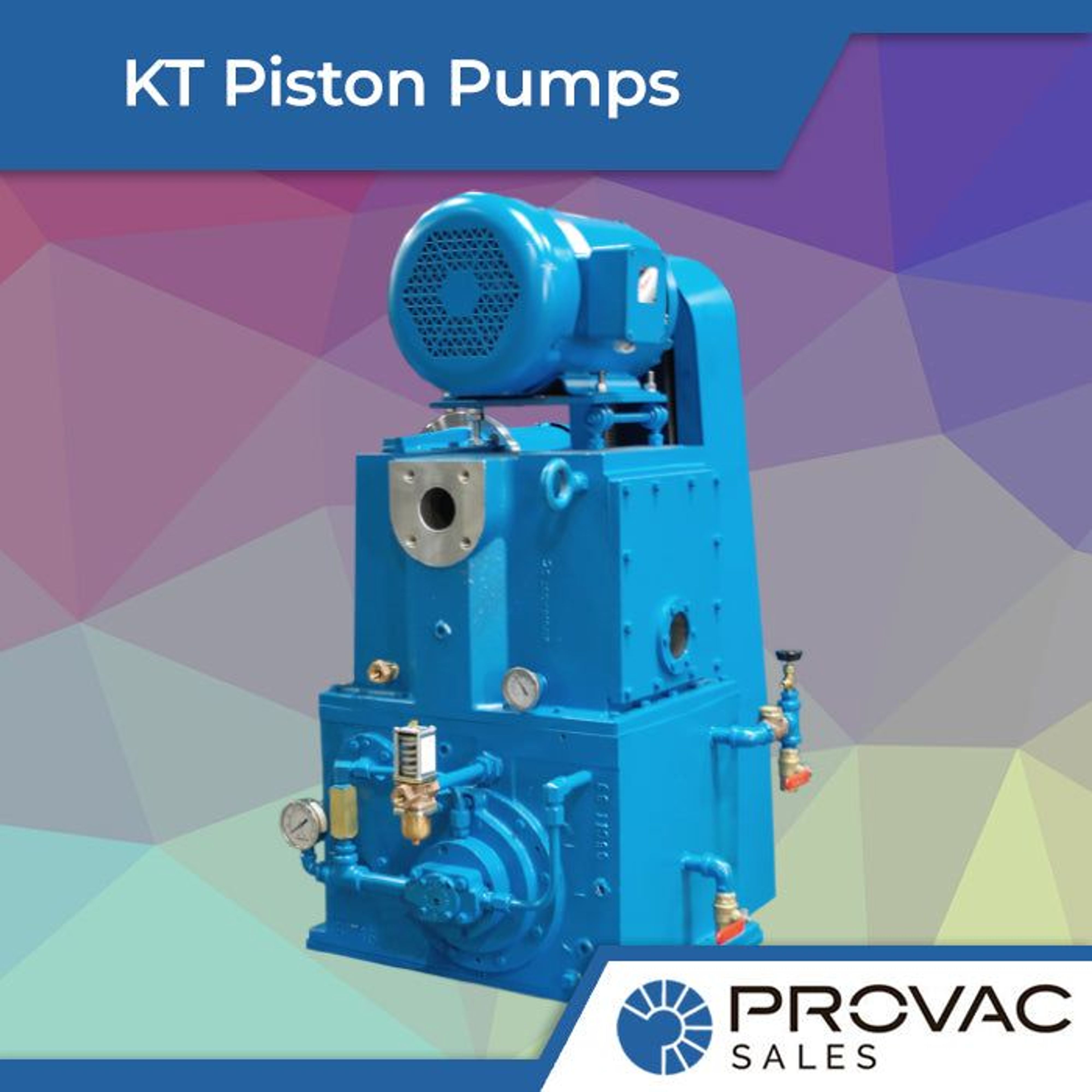 Product Spotlight: Kinney KT Series Single Stage Piston Pumps Background
