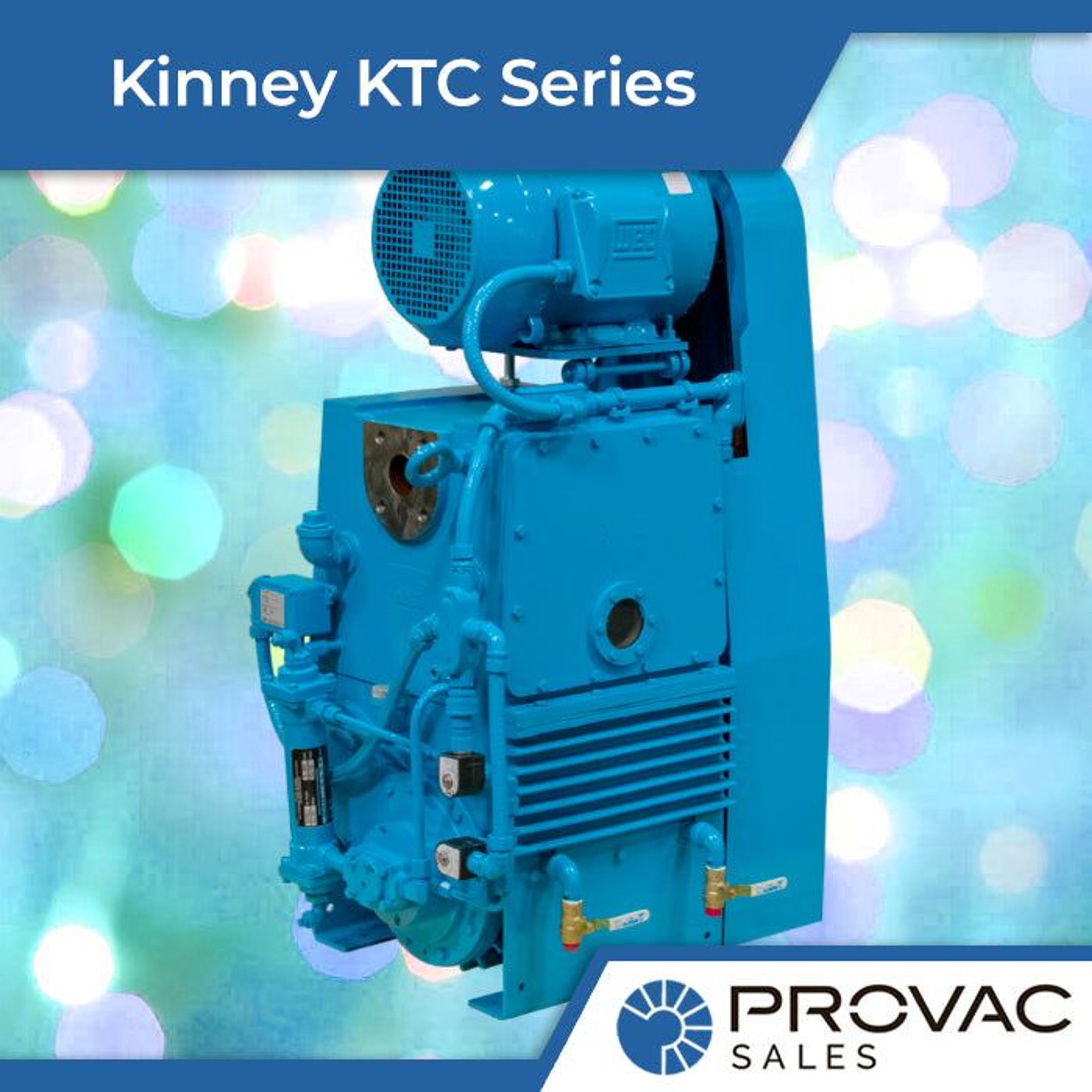Product Spotlight: Kinney KTC Oil Sealed Rotary Piston Pump Background