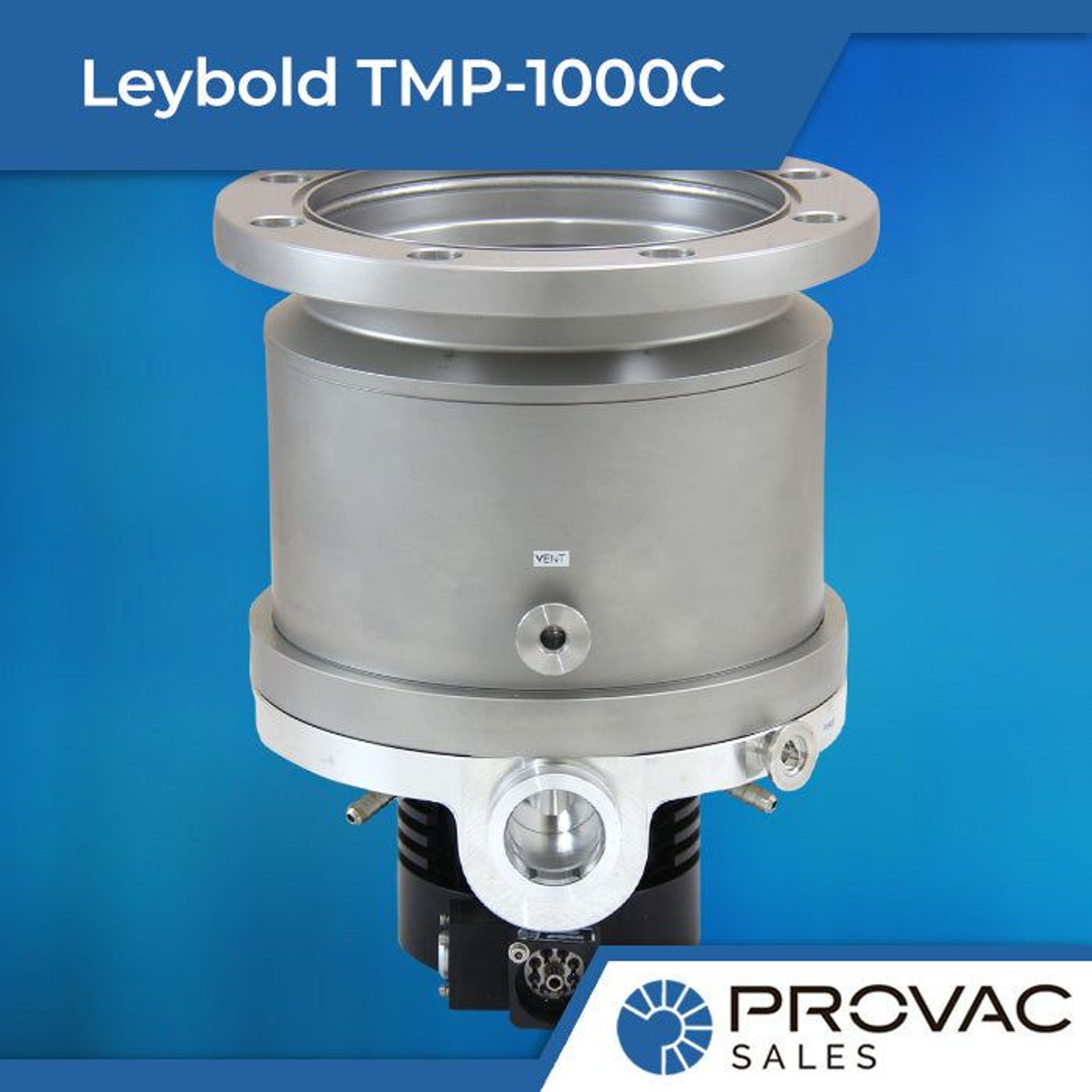 Leybold TMP-1000C Turbomolecular Pump Background