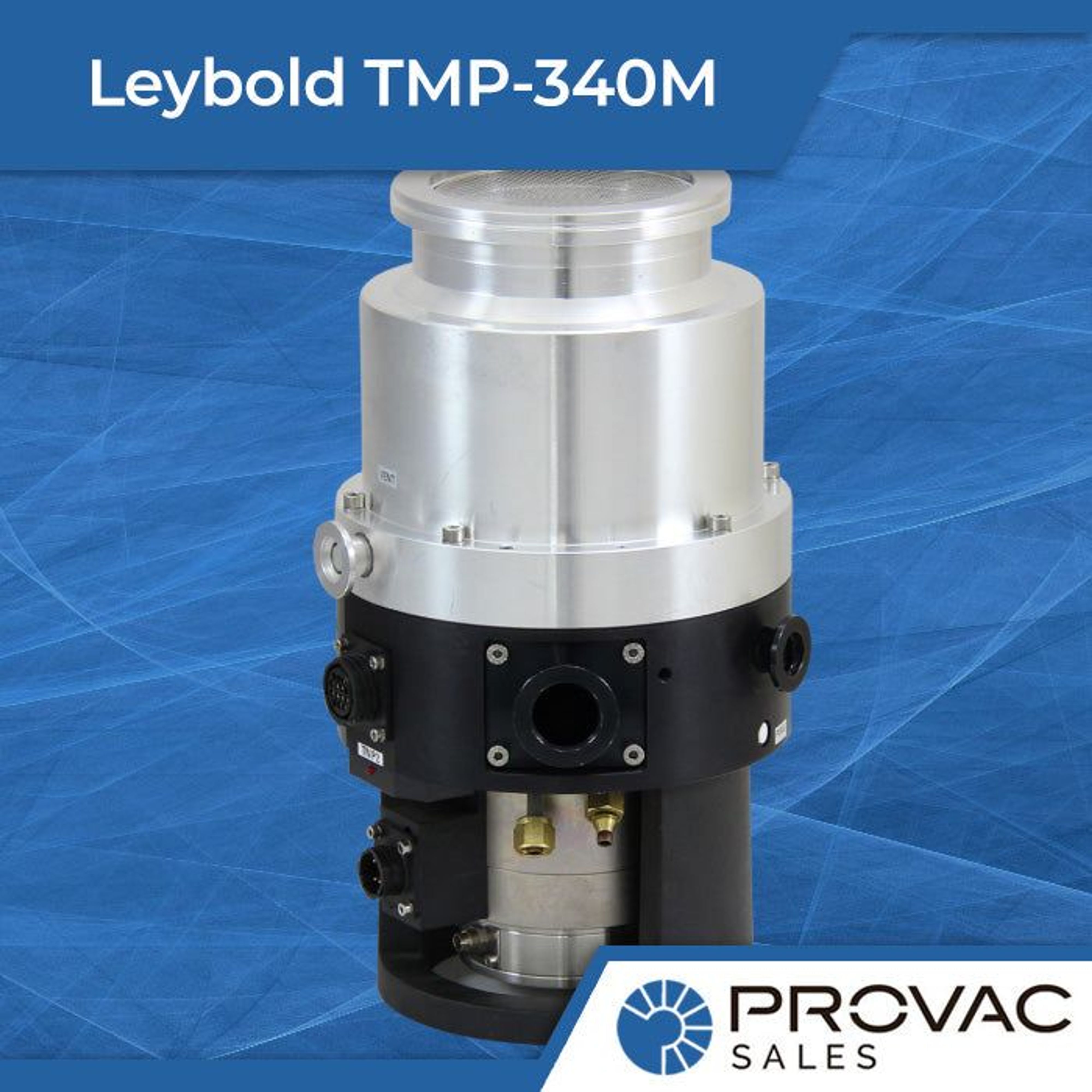 Leybold TMP-340M Turbomolecular Pump Background