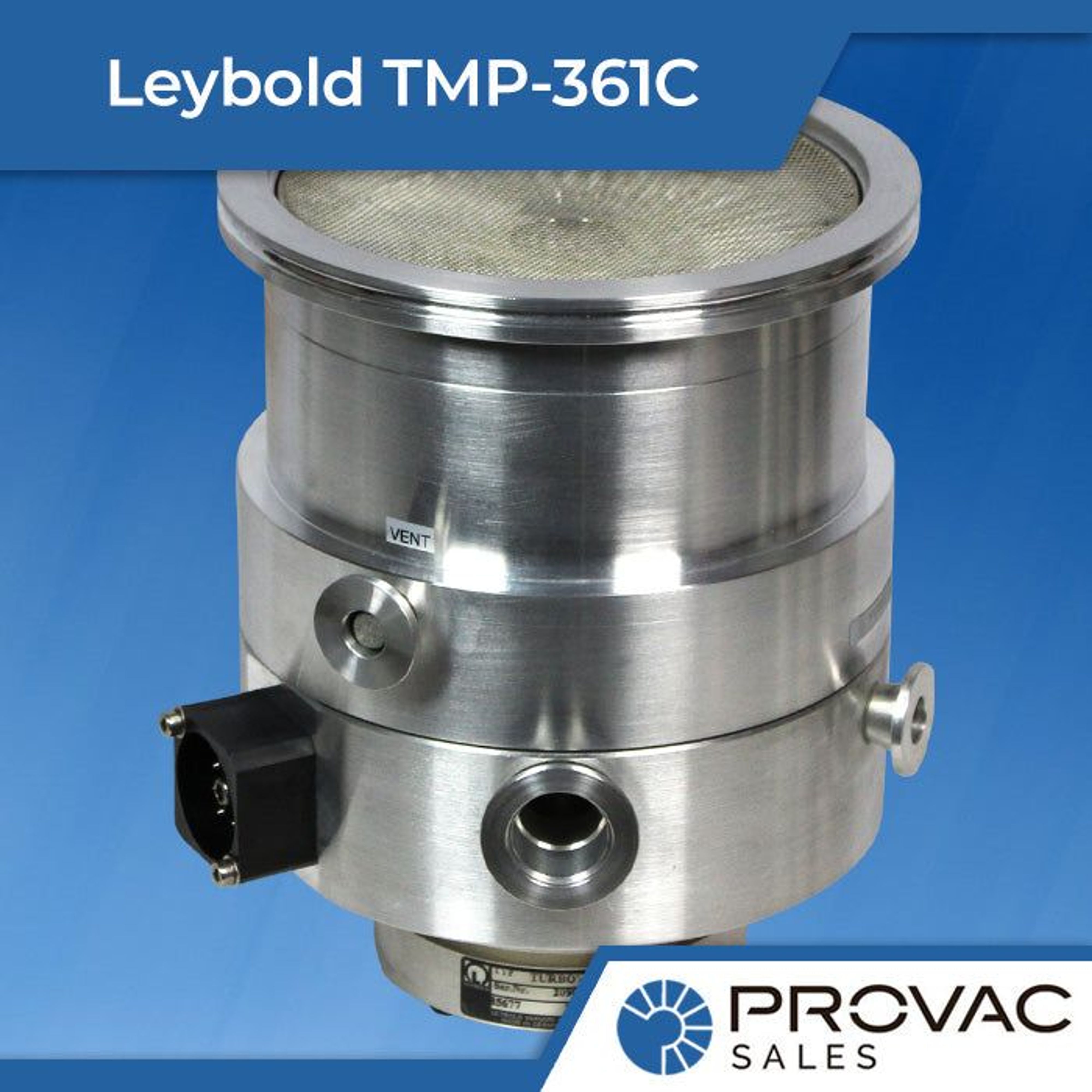 Leybold TMP-361C Turbomolecular Pump Background